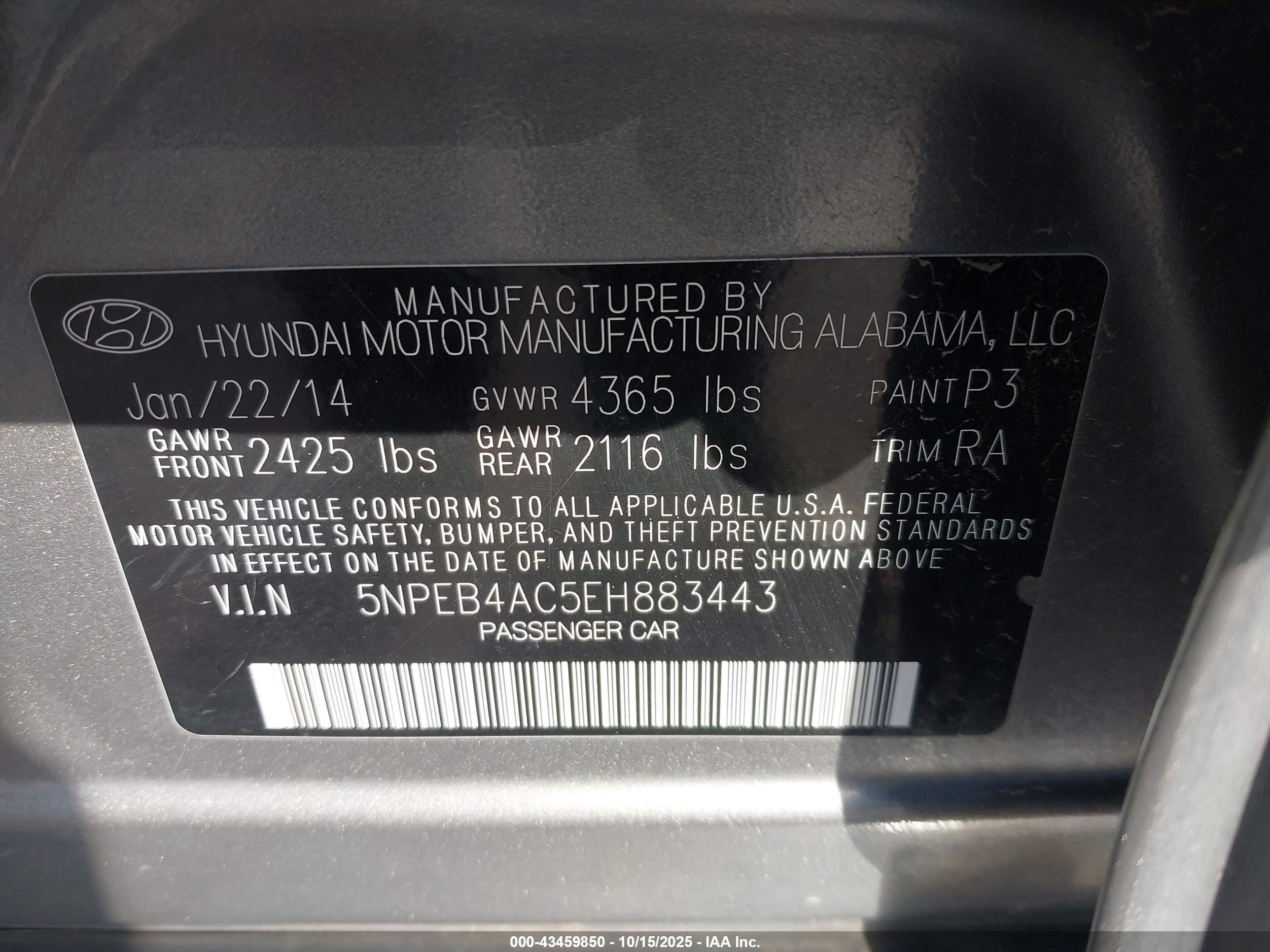 HYUNDAI SONATA image 9