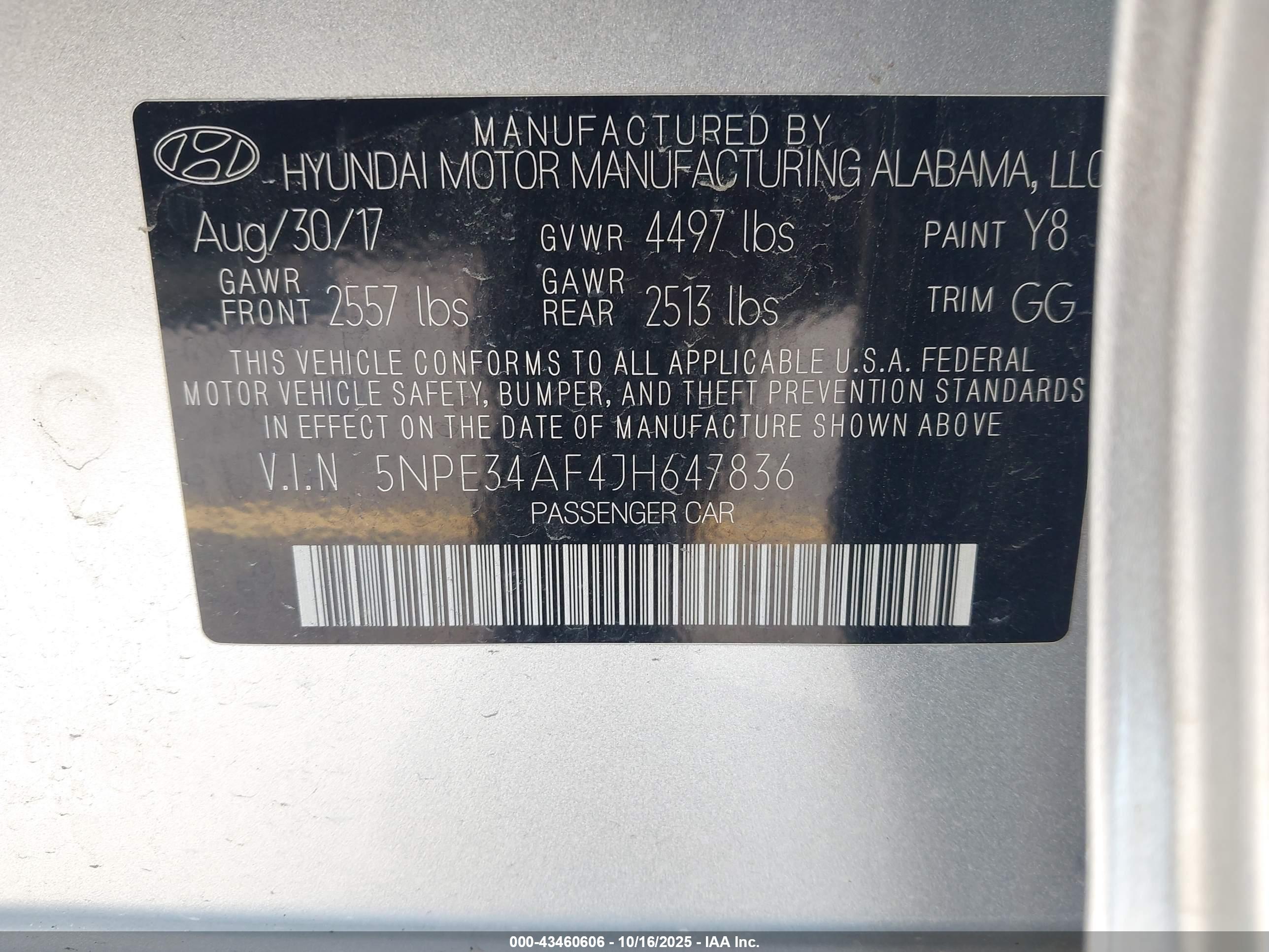 HYUNDAI SONATA image 9