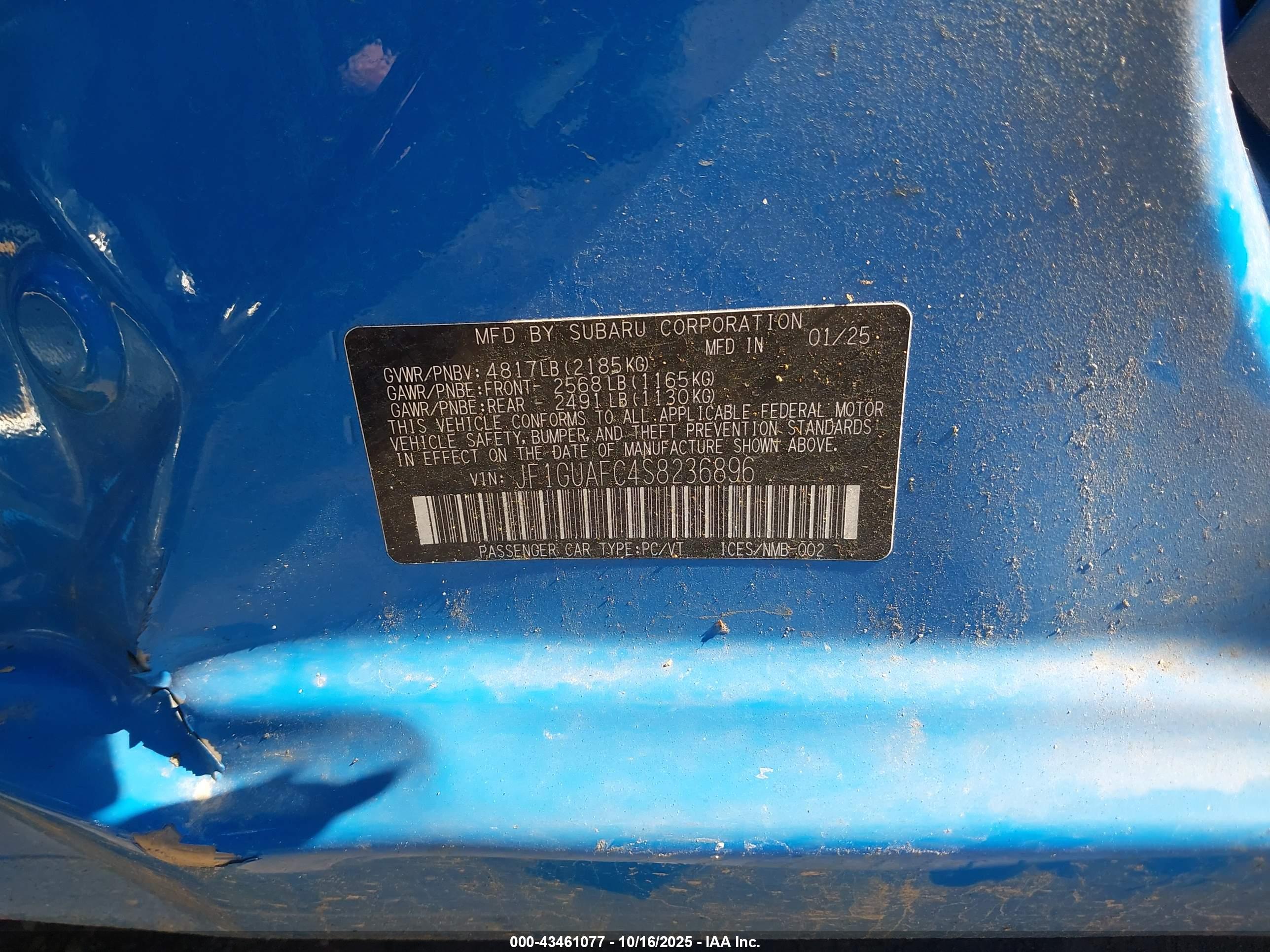 SUBARU IMPREZA image 9