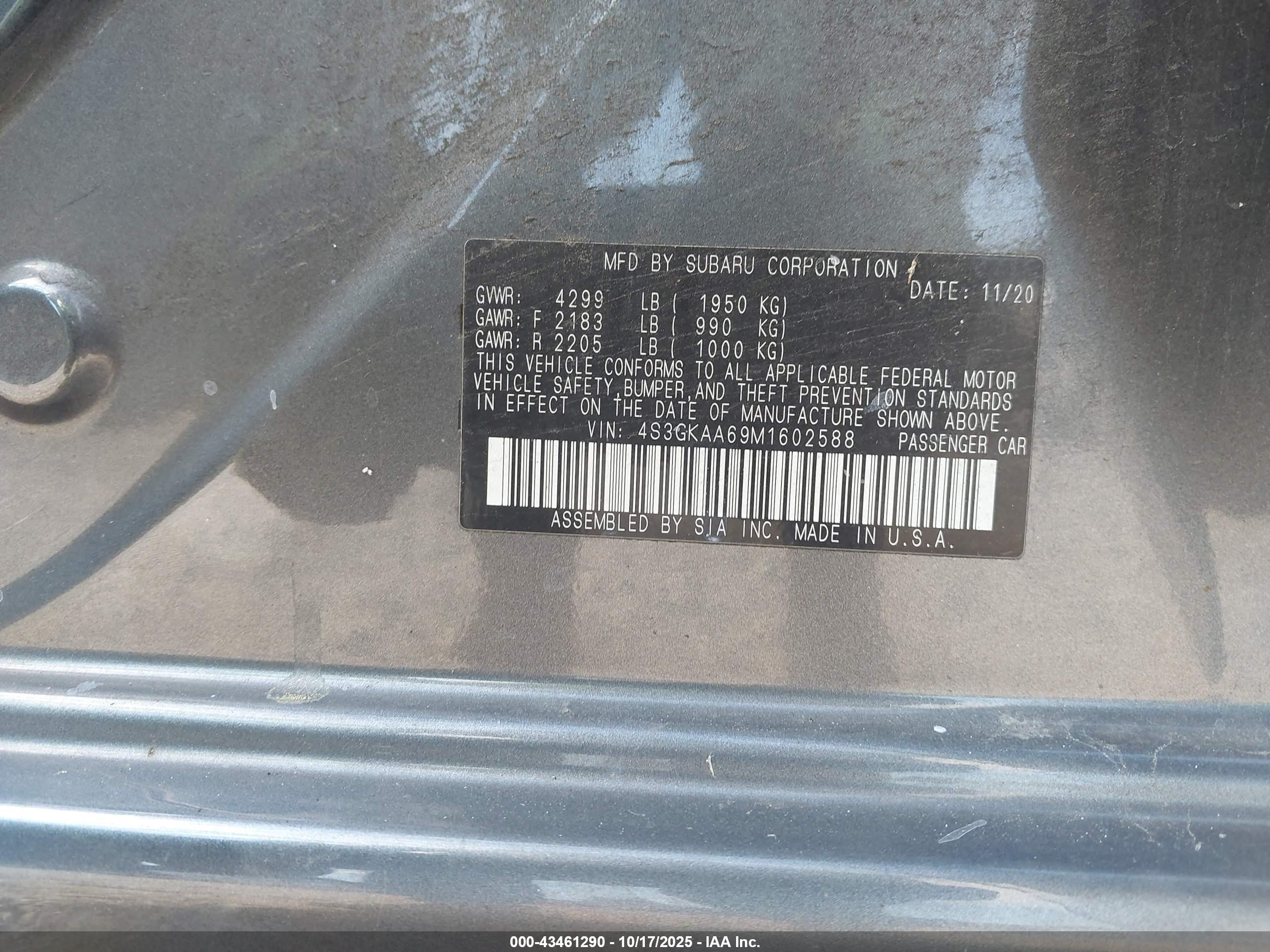 SUBARU IMPREZA image 9