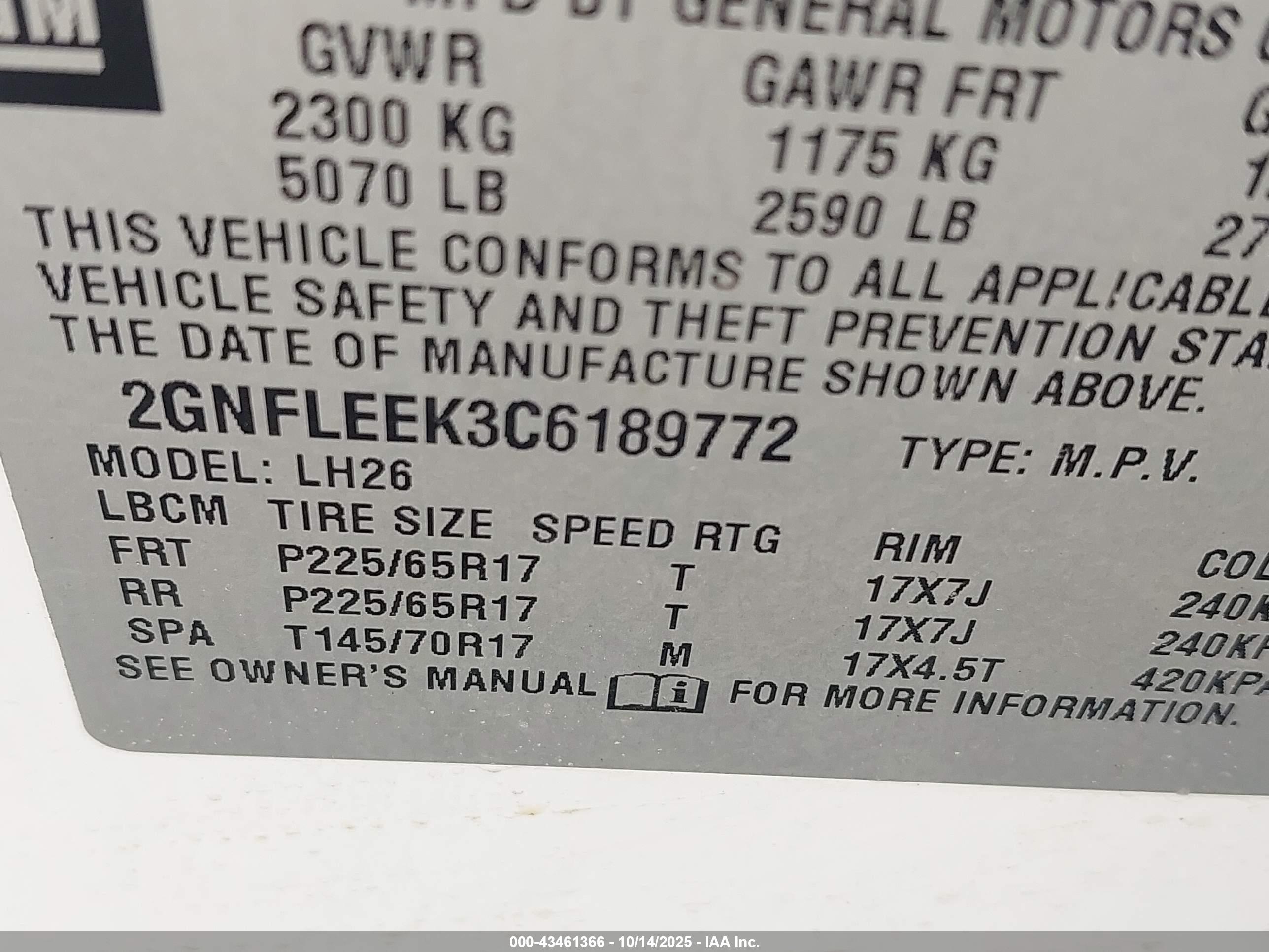 CHEVROLET EQUINOX image 9