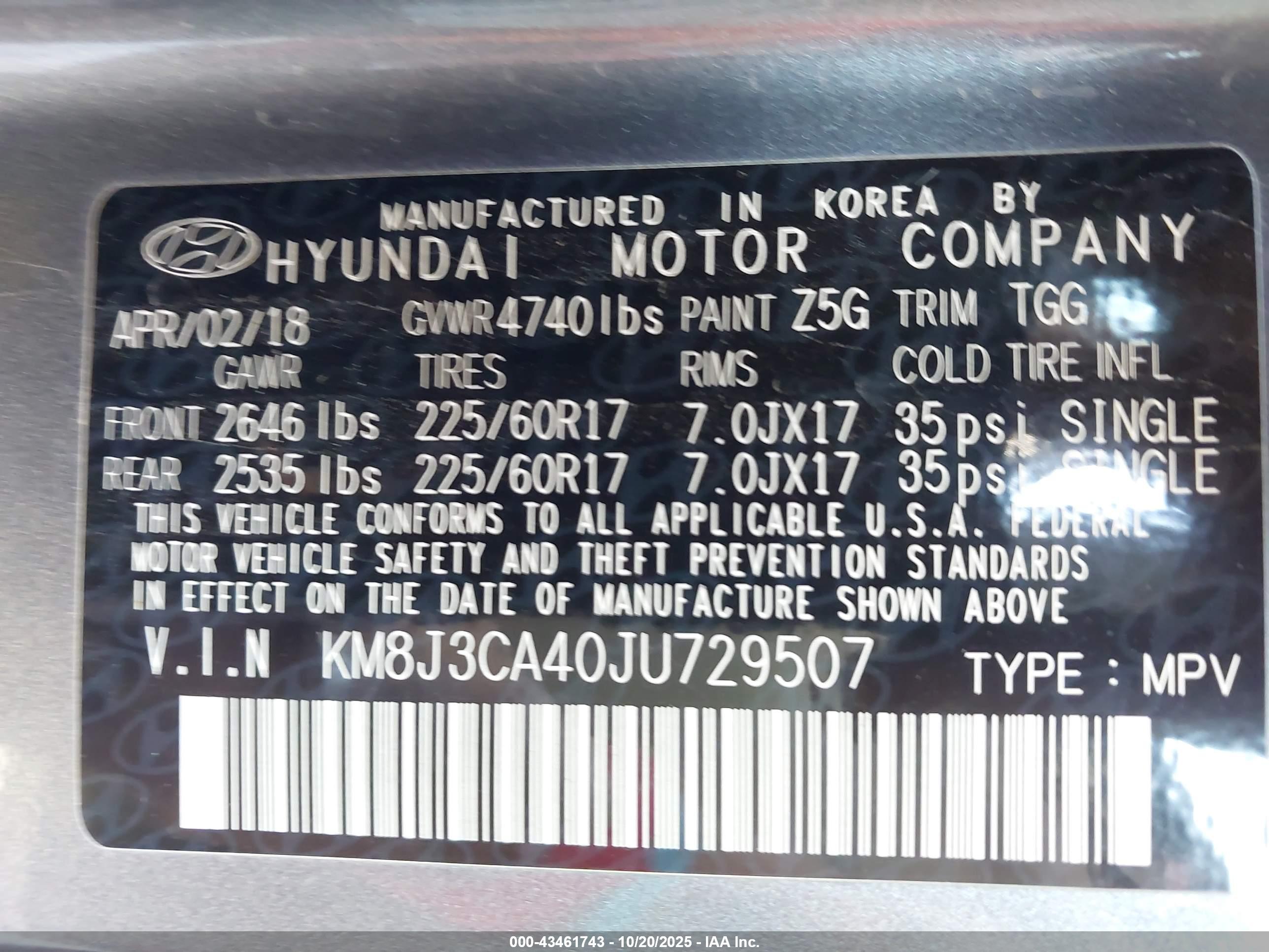 HYUNDAI TUCSON image 9