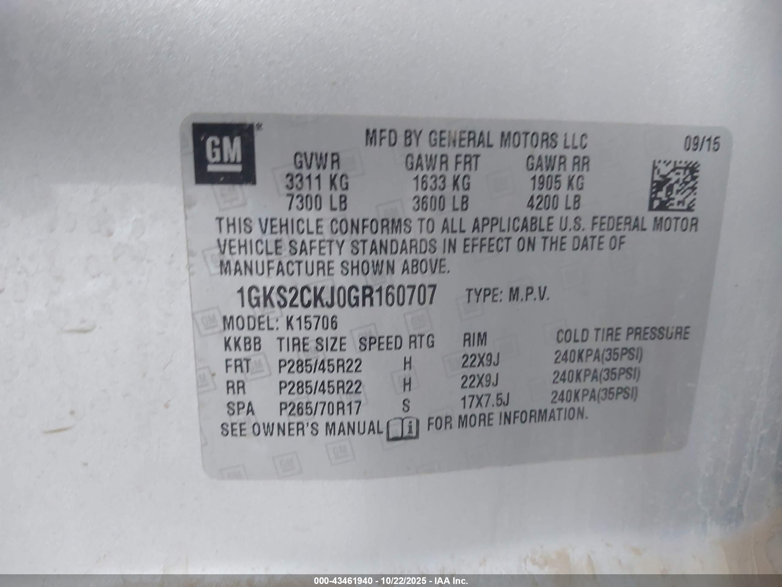 GMC YUKON image 9