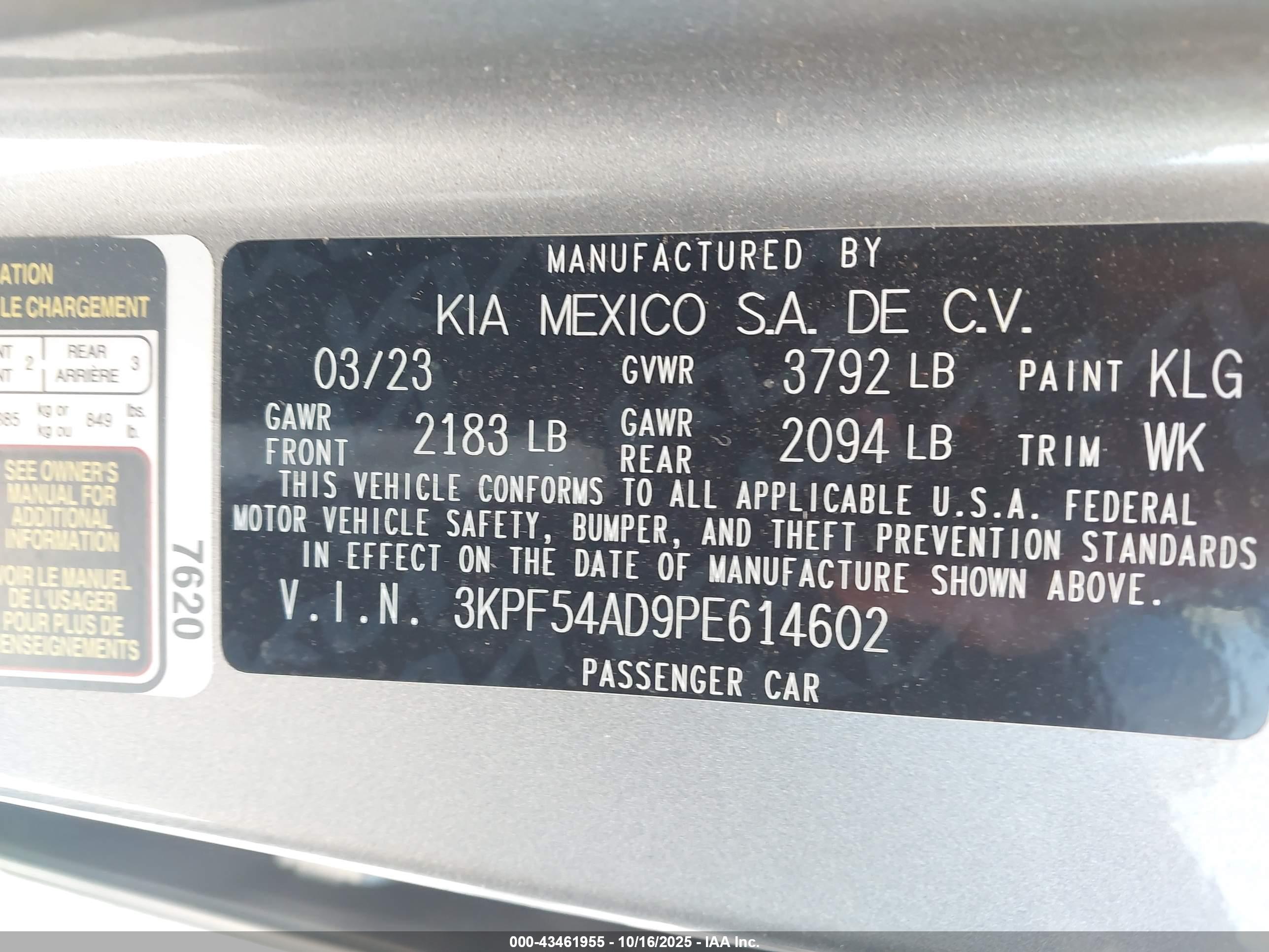 KIA FORTE image 9