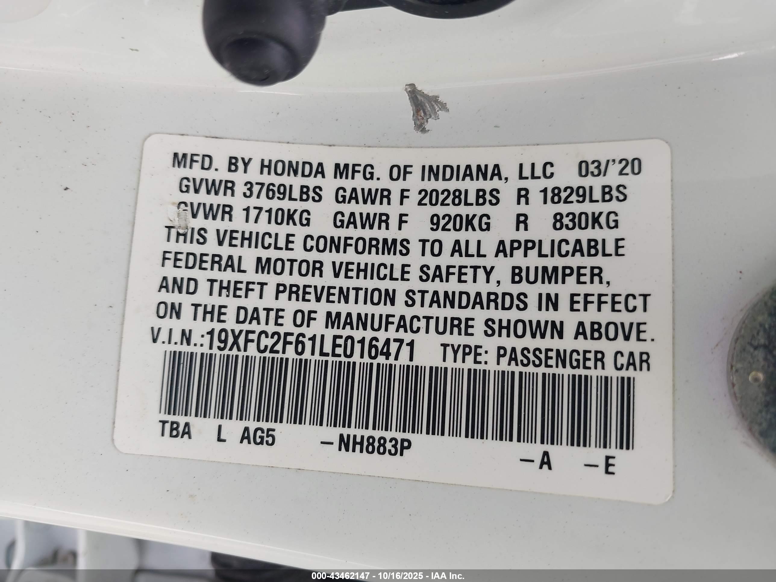 HONDA CIVIC image 9