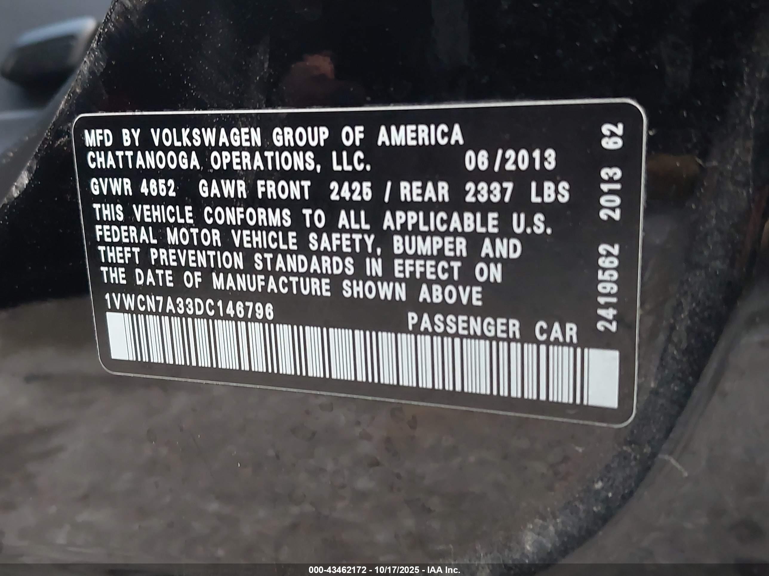 VOLKSWAGEN PASSAT image 9