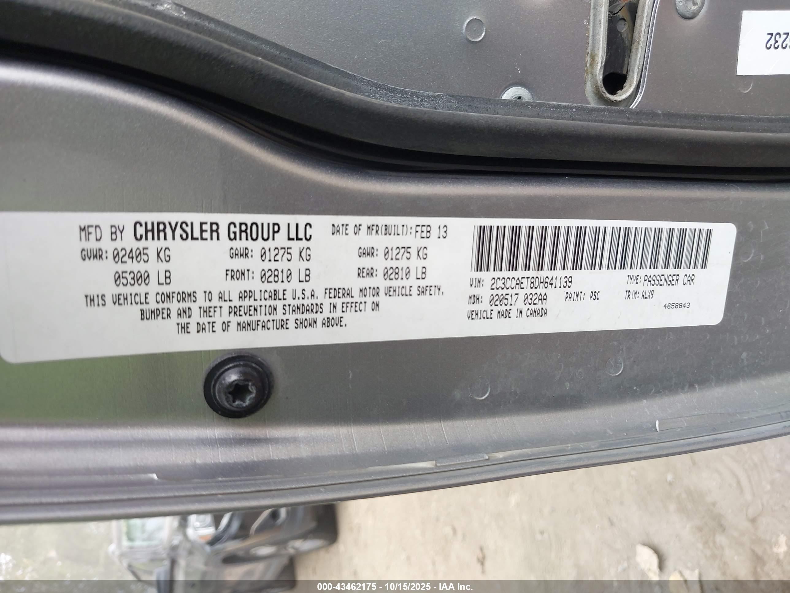 CHRYSLER 300C image 9