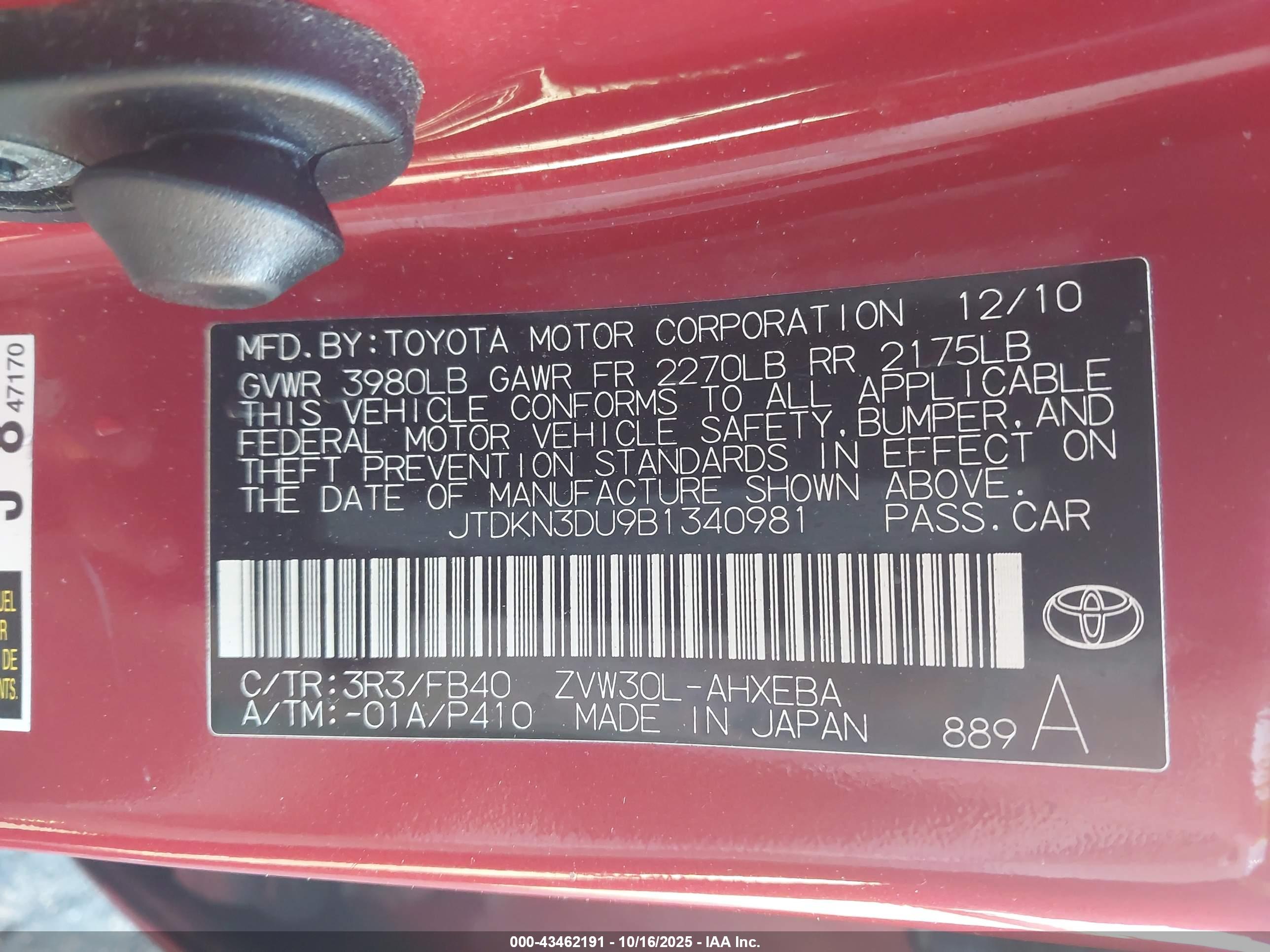 TOYOTA PRIUS image 9