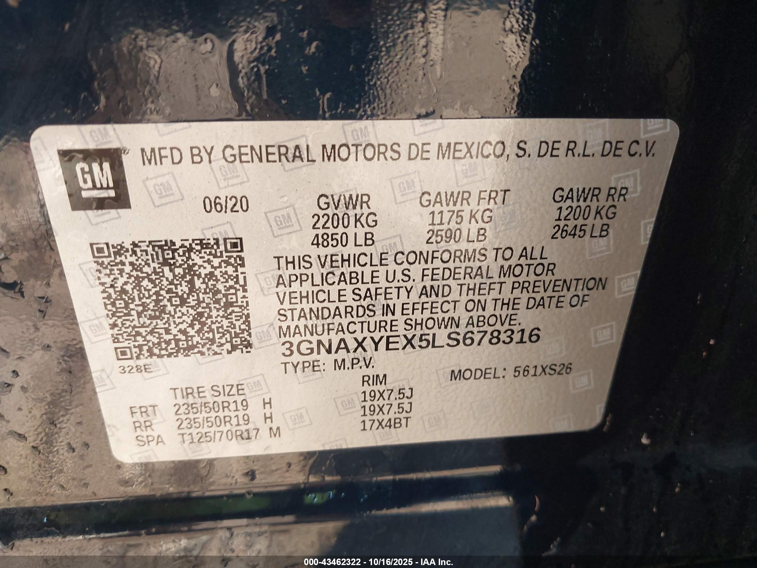 CHEVROLET EQUINOX image 9