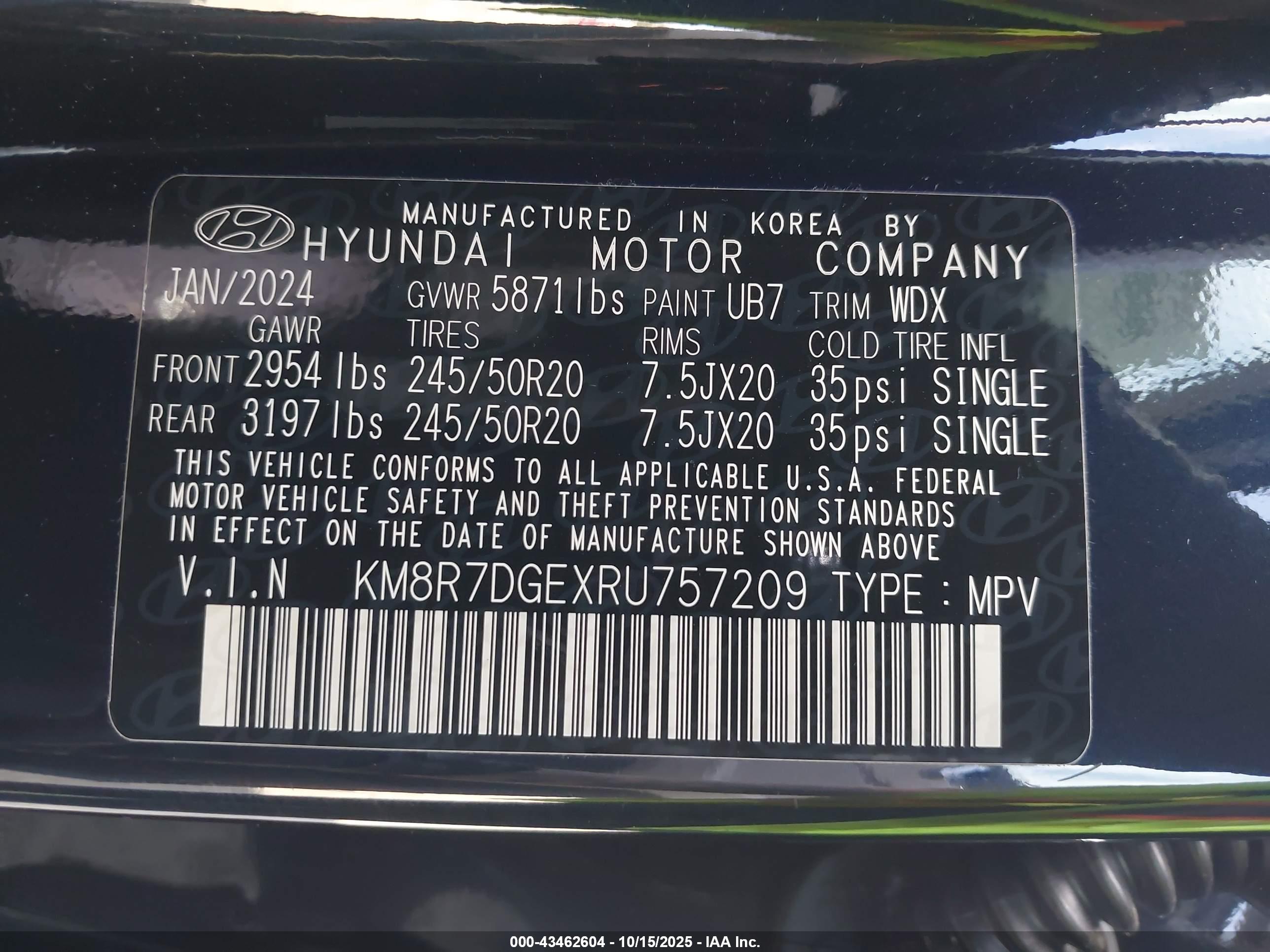 HYUNDAI PALISADE image 9