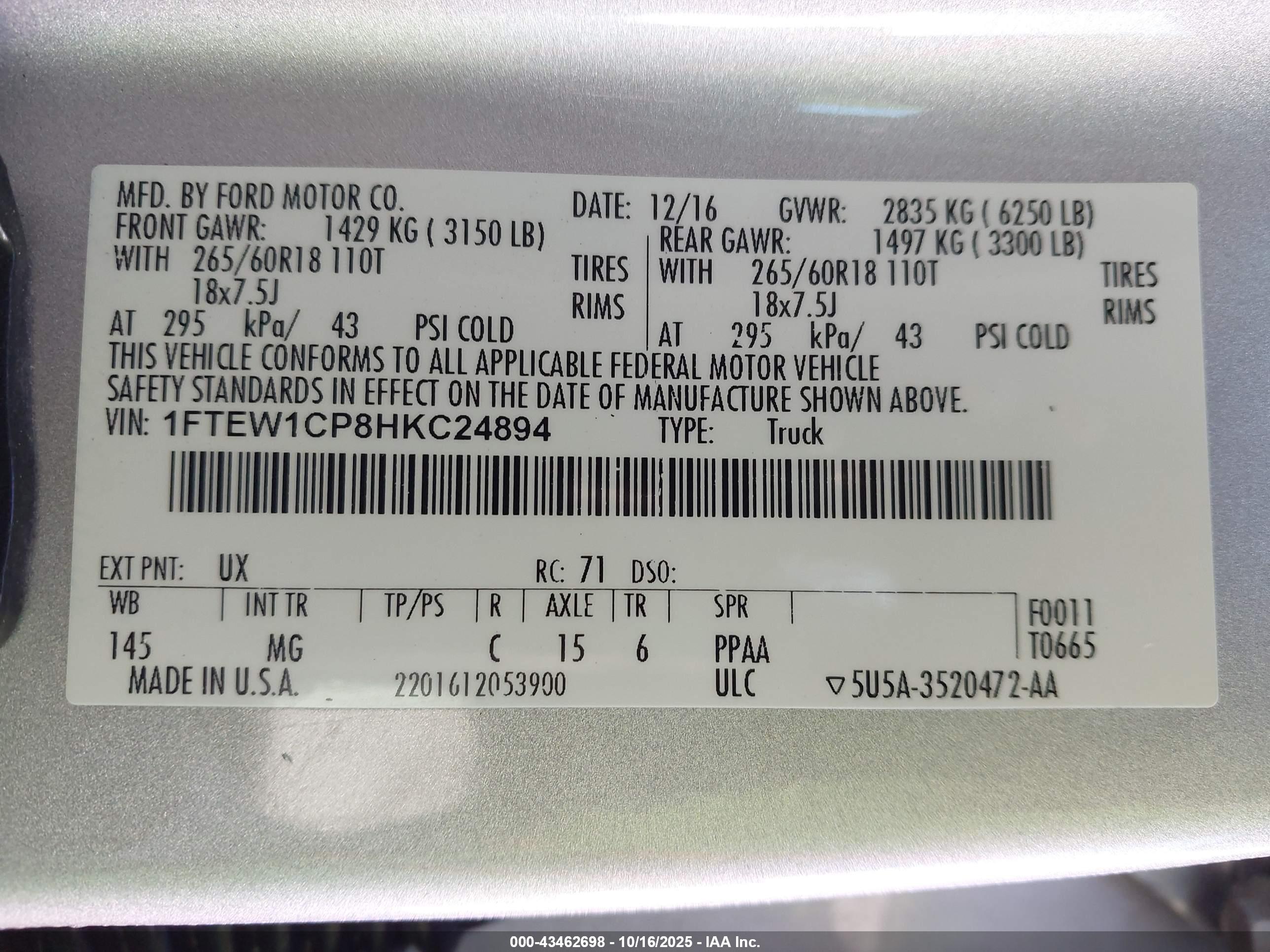 FORD F-150 image 9