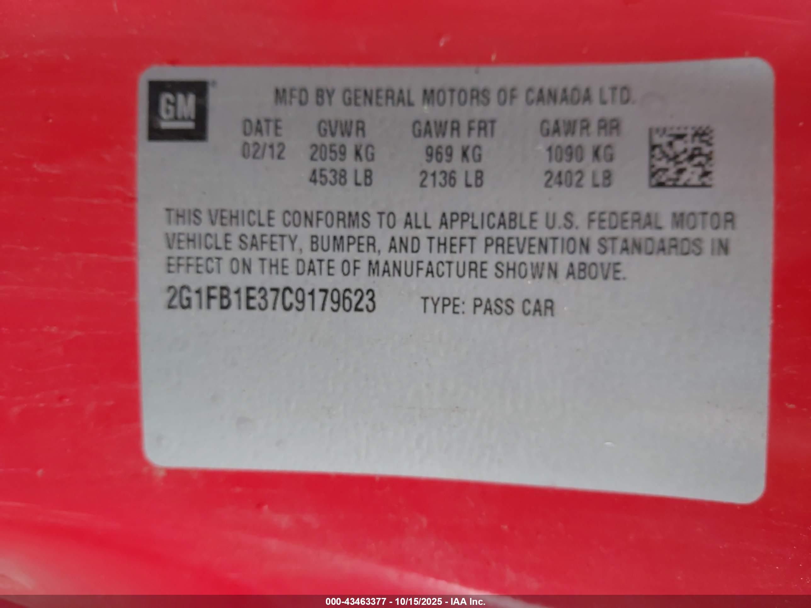 CHEVROLET CAMARO image 9
