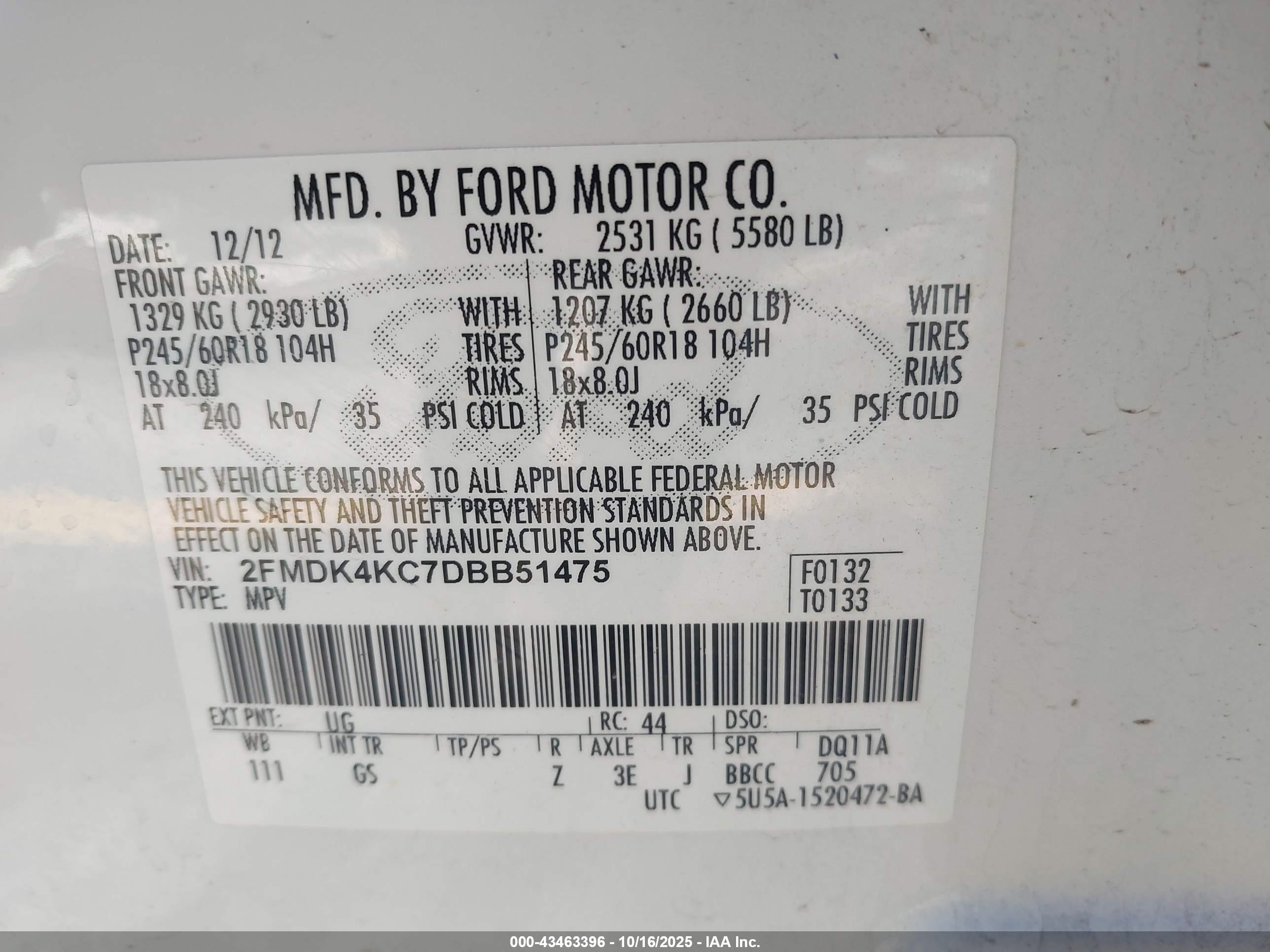 FORD EDGE image 9