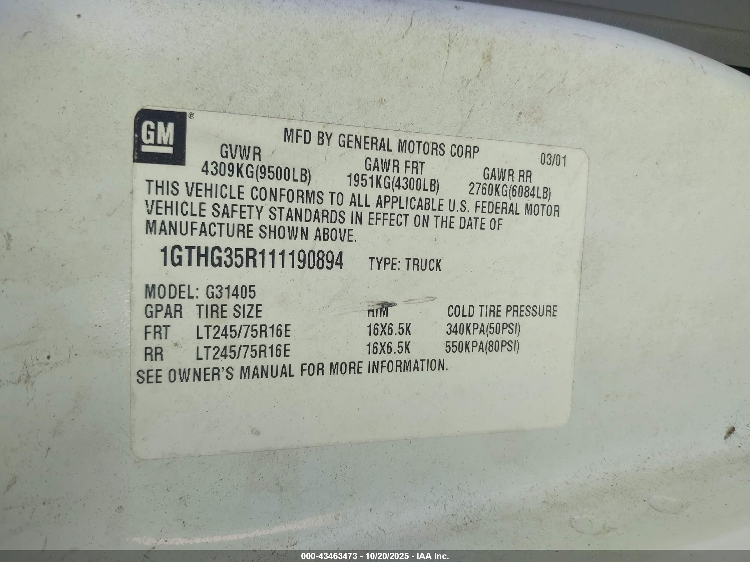 GMC SAVANA image 9