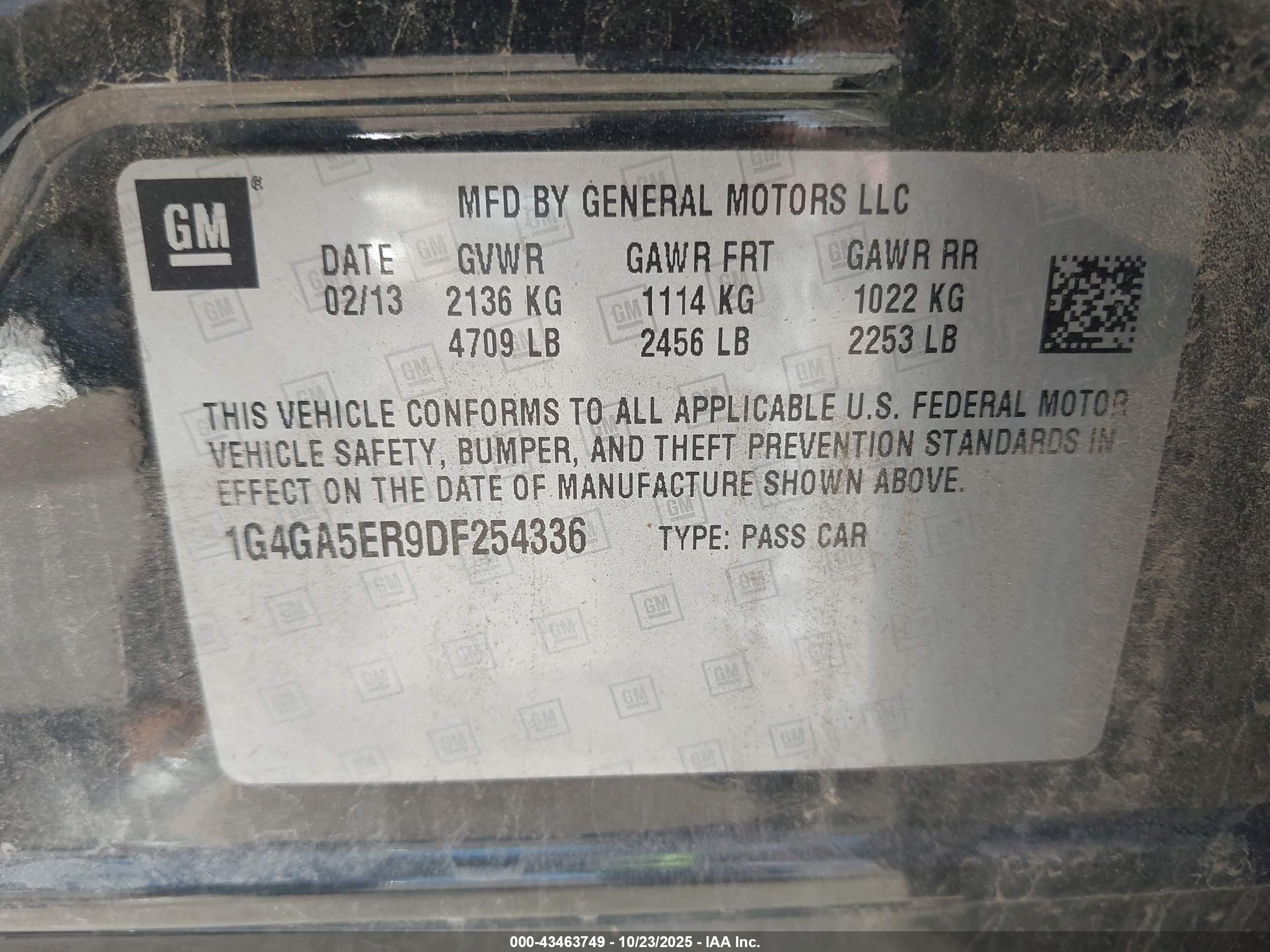 BUICK LACROSSE image 9