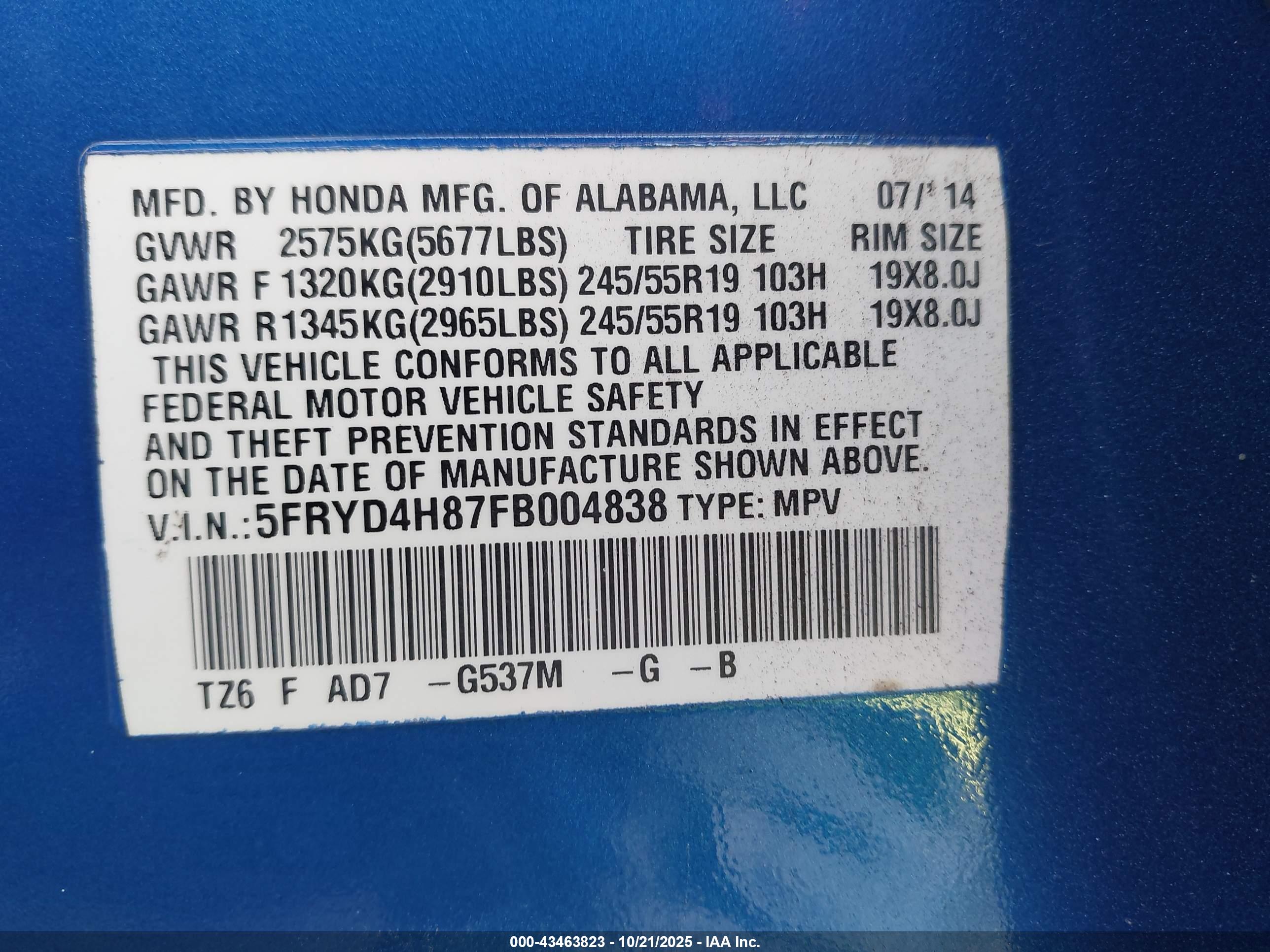 ACURA MDX image 9