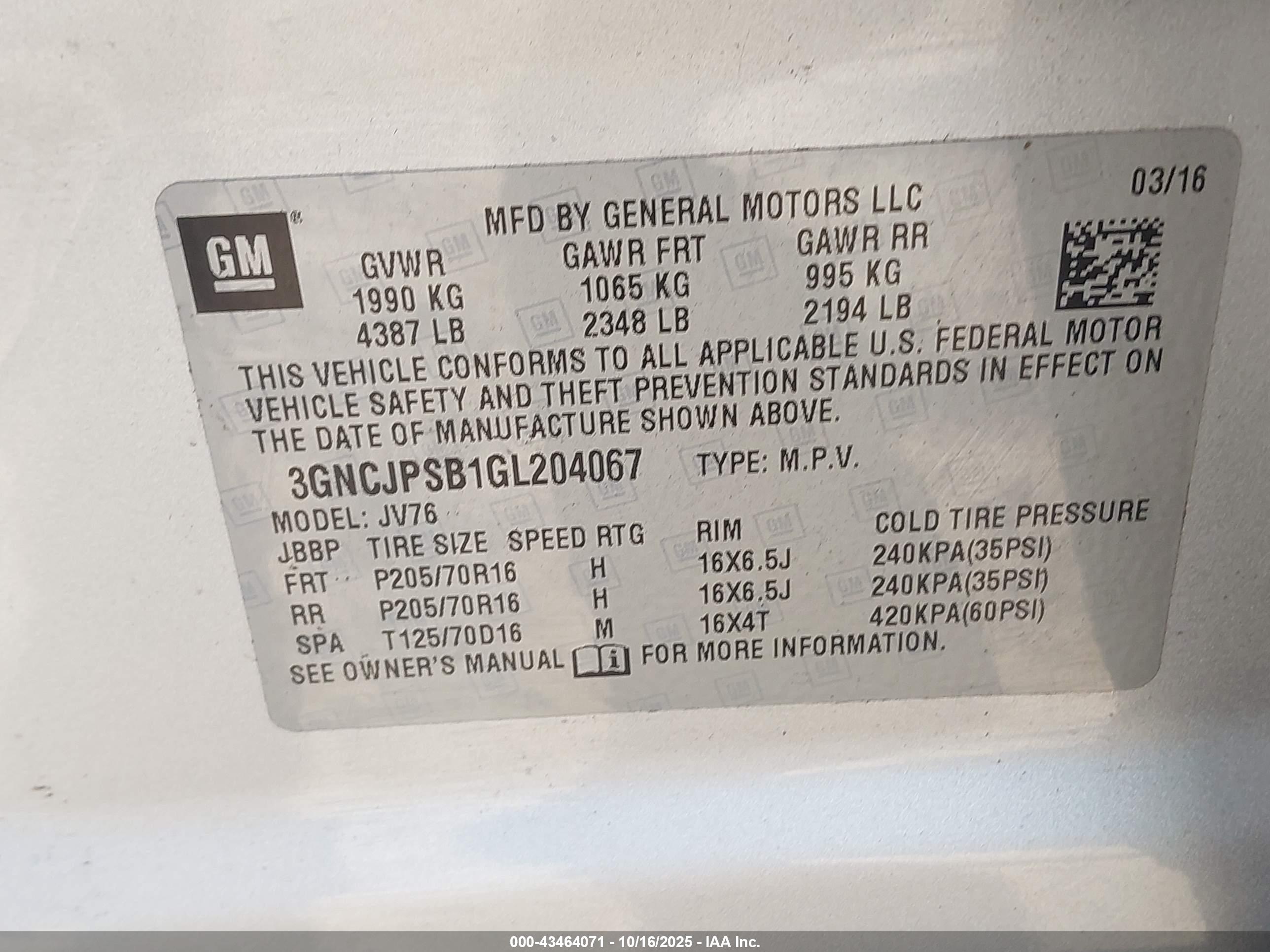 CHEVROLET TRAX image 9