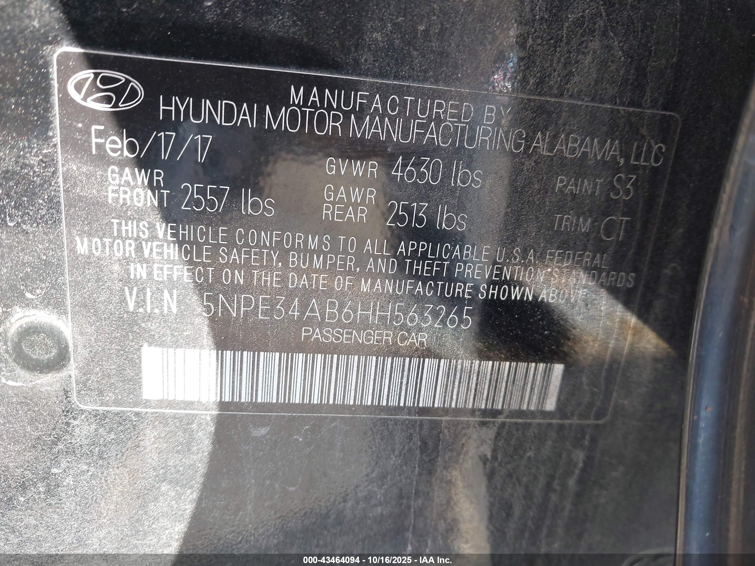 HYUNDAI SONATA image 9