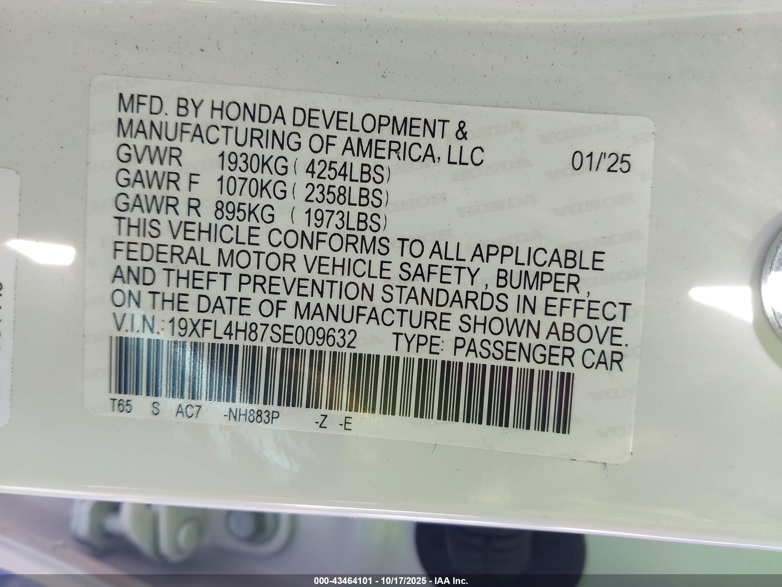 HONDA CIVIC image 9