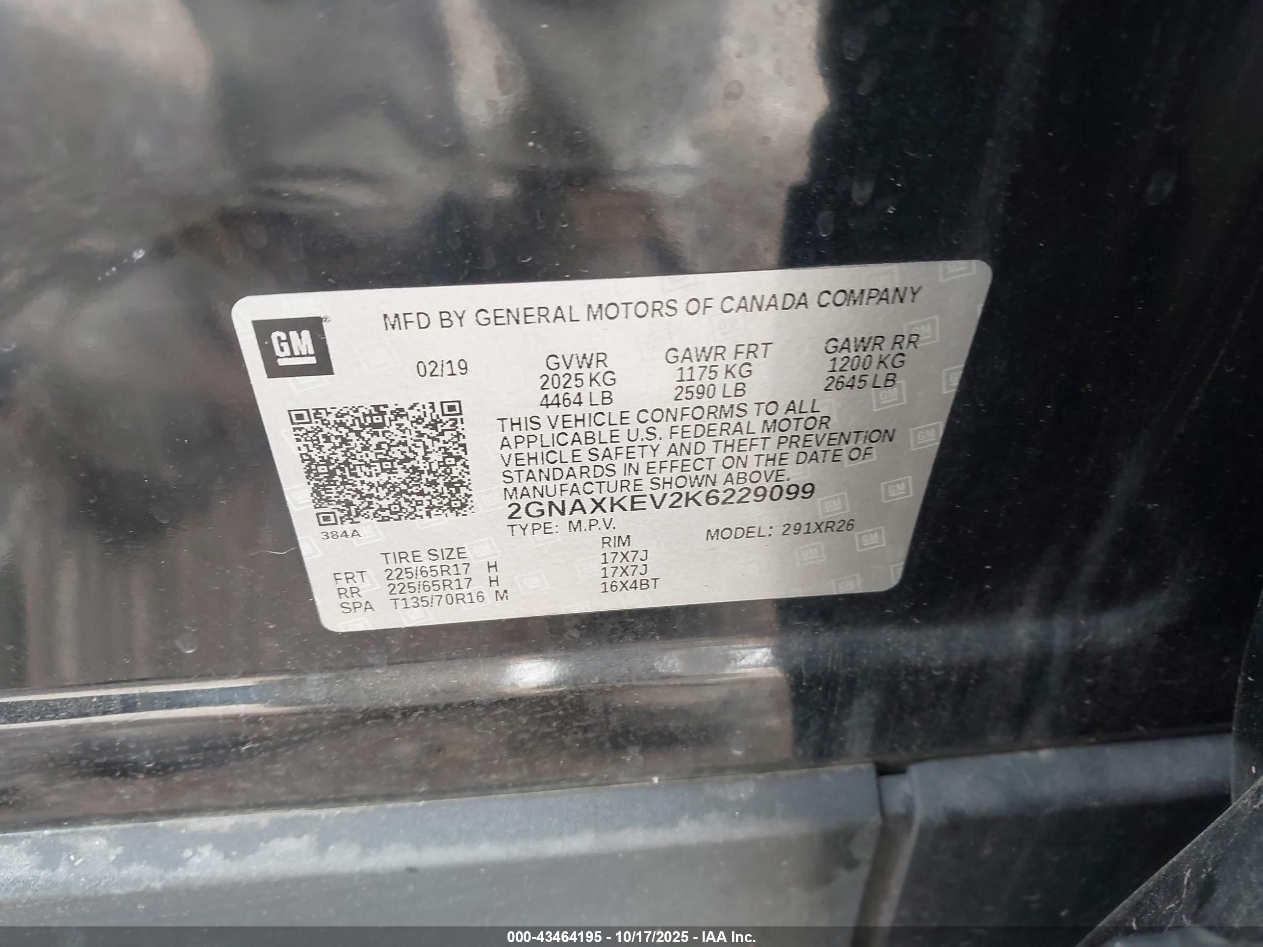 CHEVROLET EQUINOX image 9