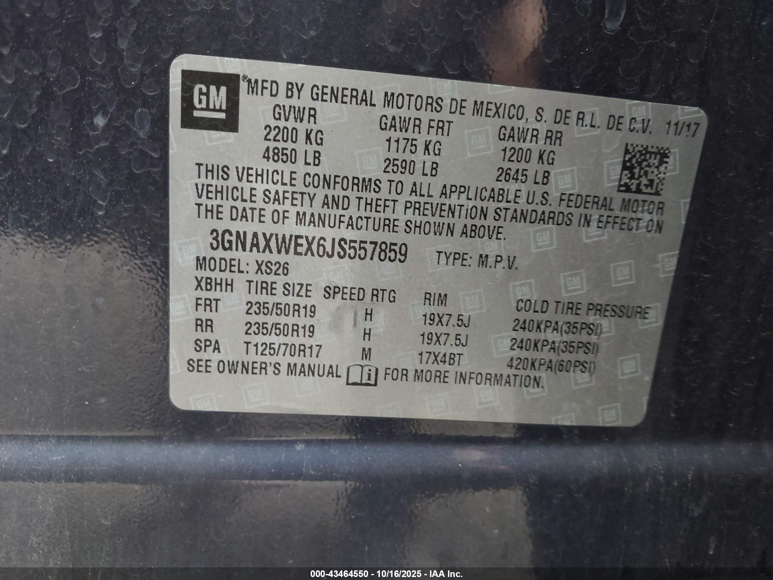 CHEVROLET EQUINOX image 9