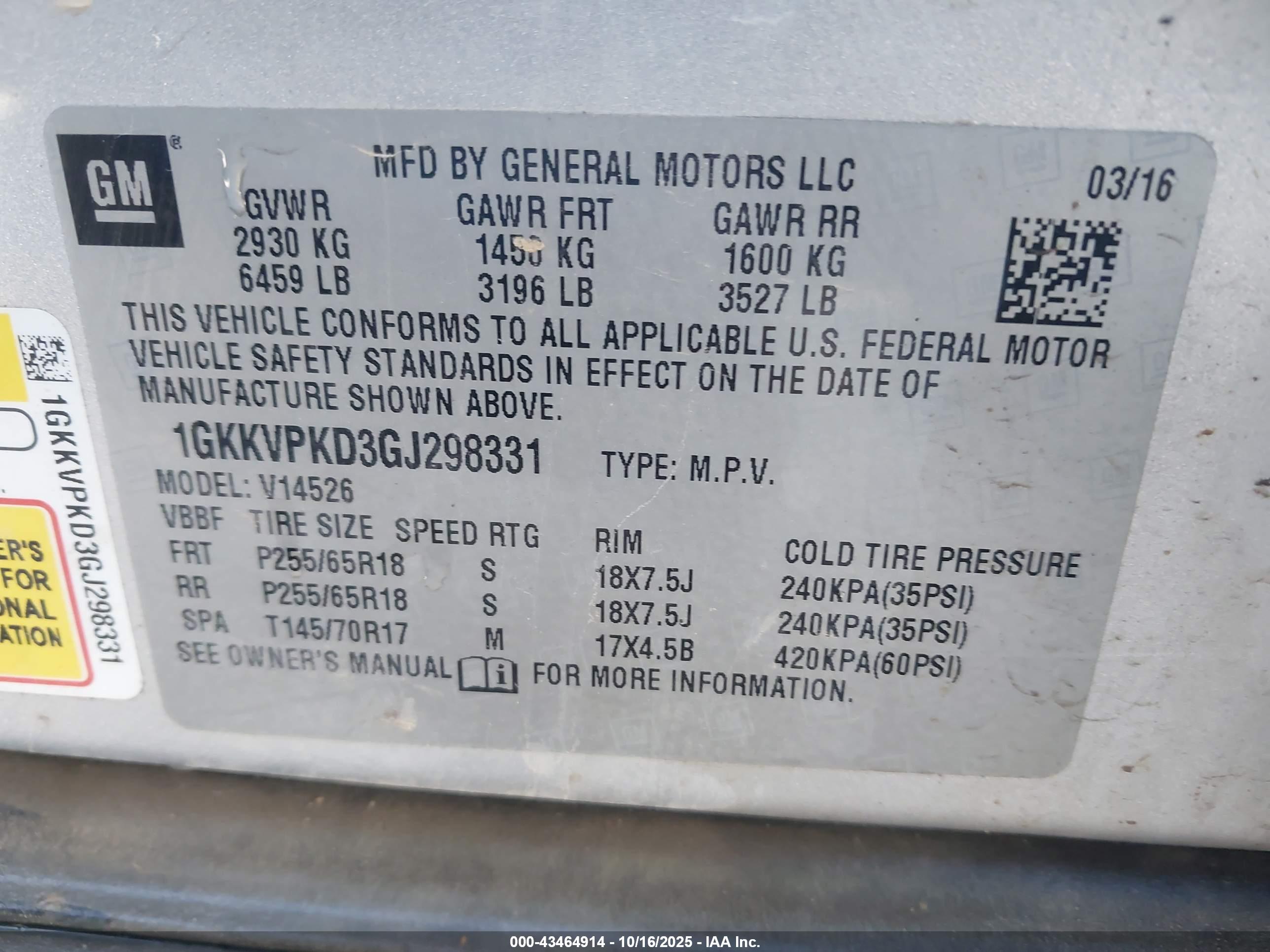 GMC ACADIA image 9