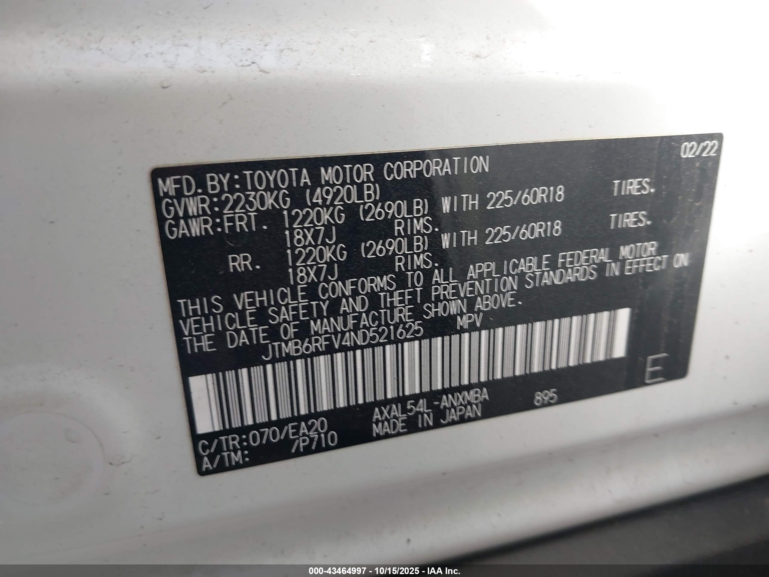 TOYOTA RAV4 image 9