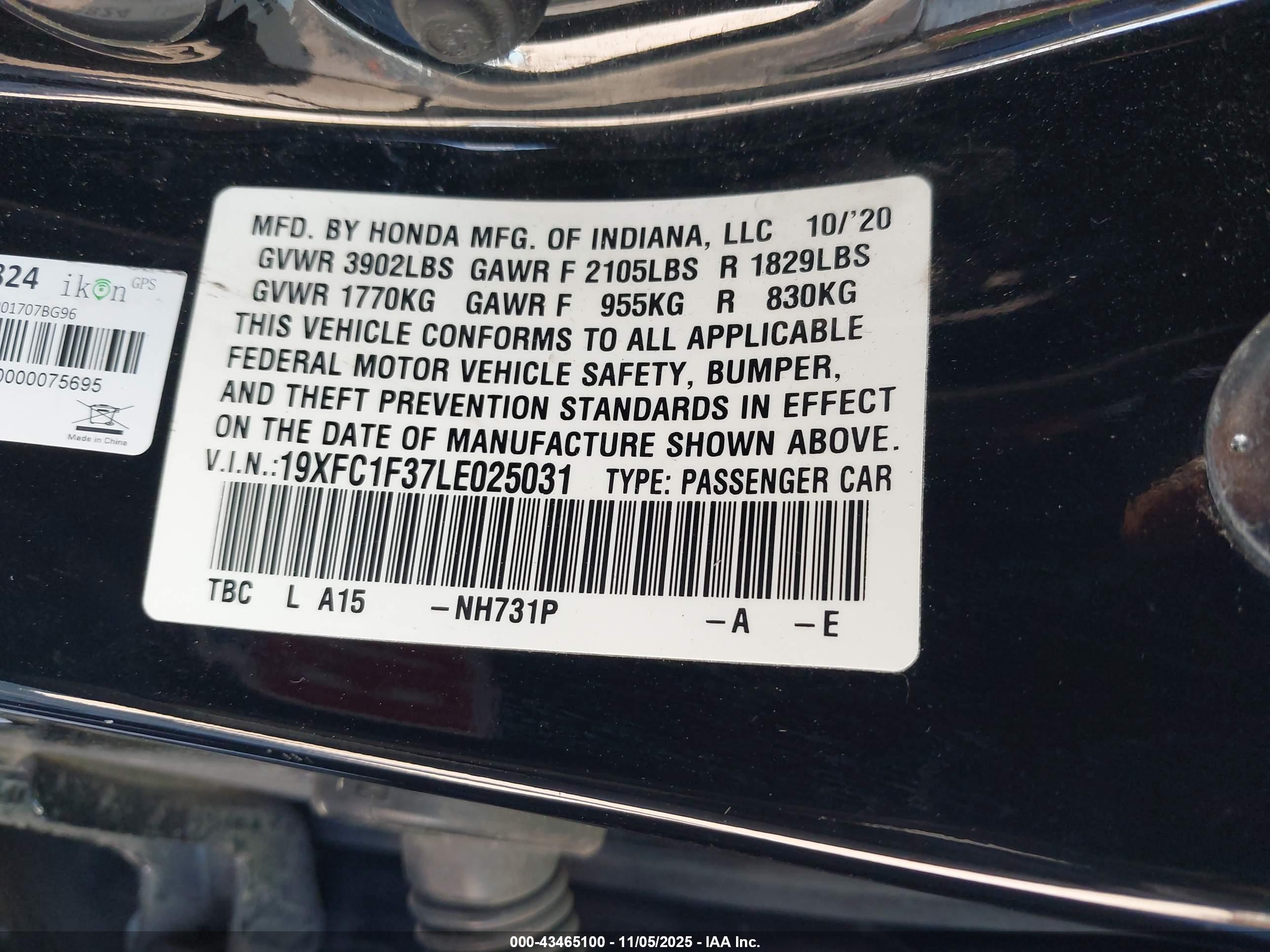 HONDA CIVIC image 9