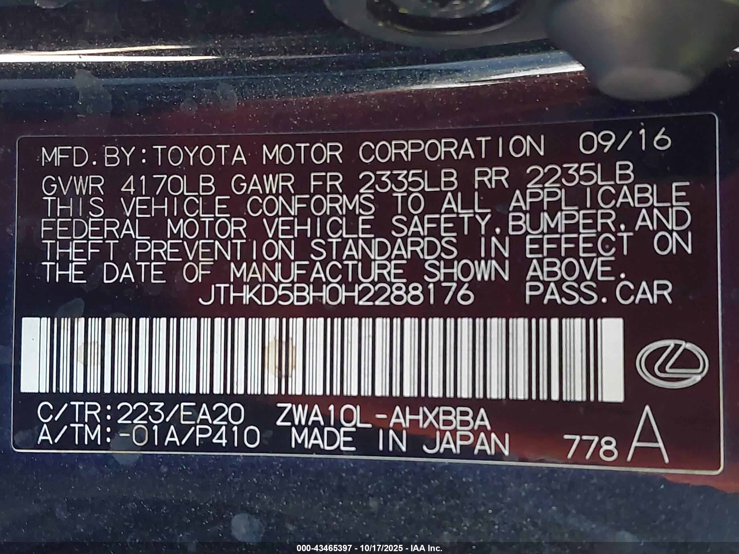 LEXUS CT image 9