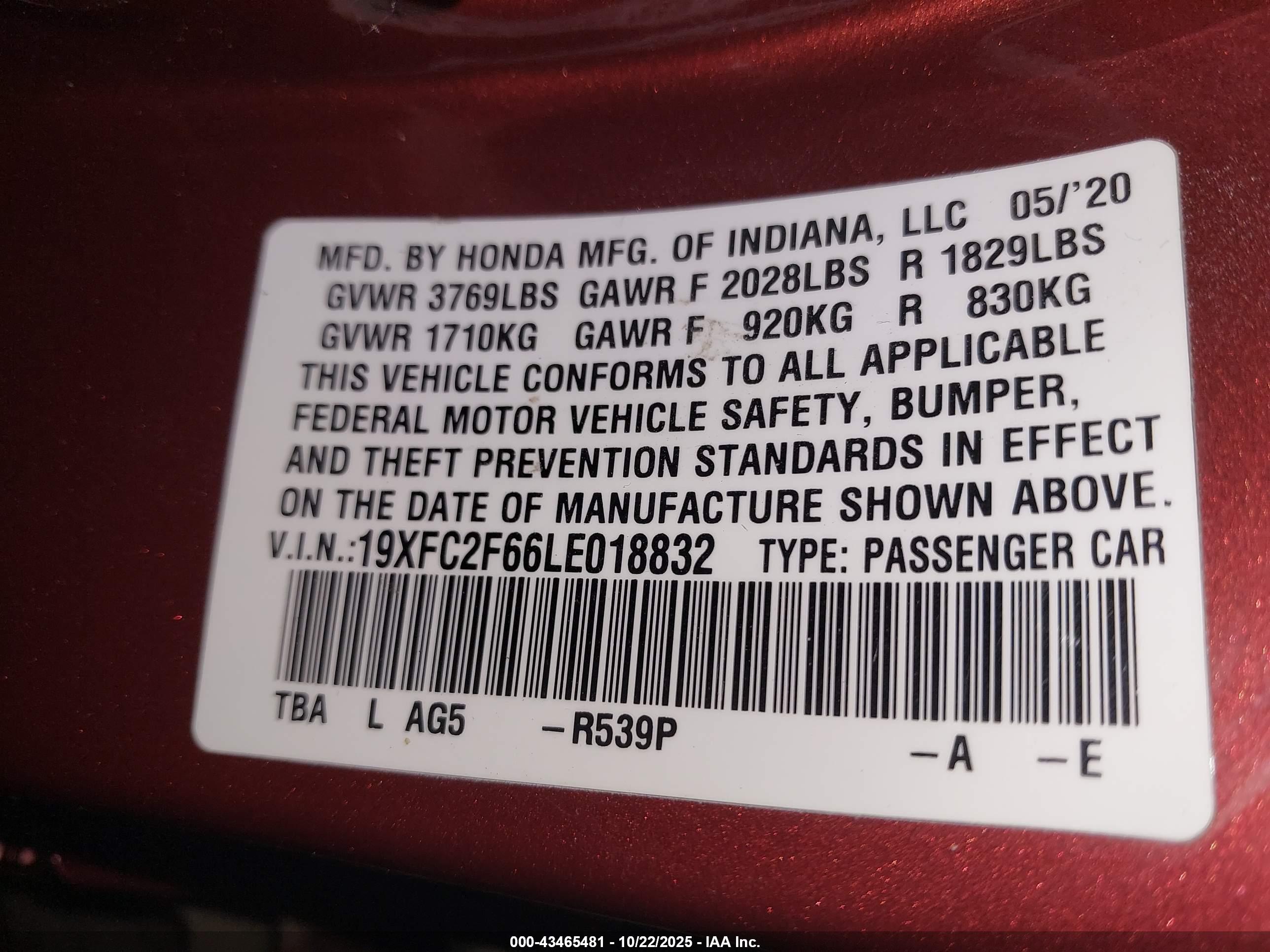 HONDA CIVIC image 9