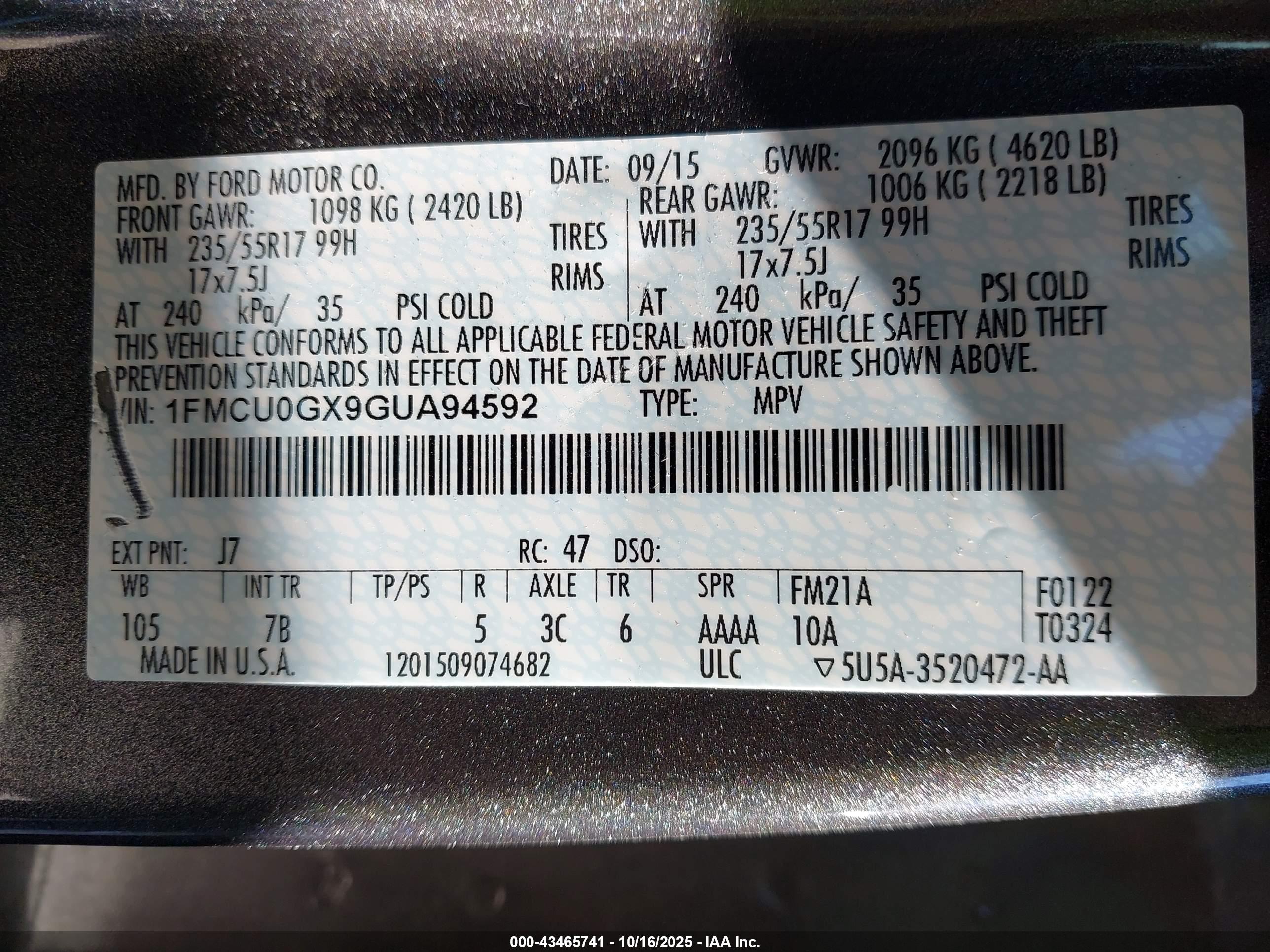 FORD ESCAPE image 9