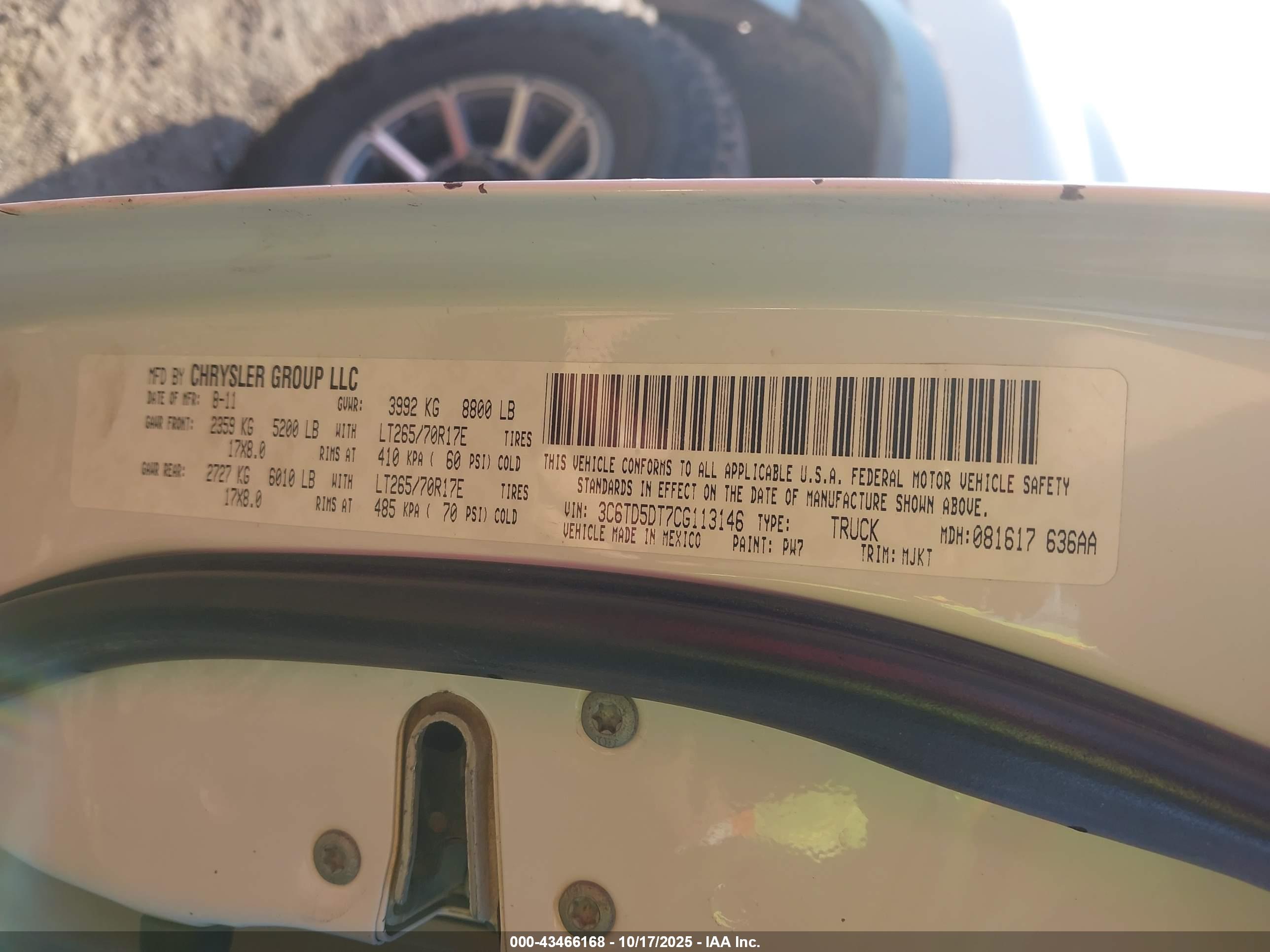 RAM 2500 image 9