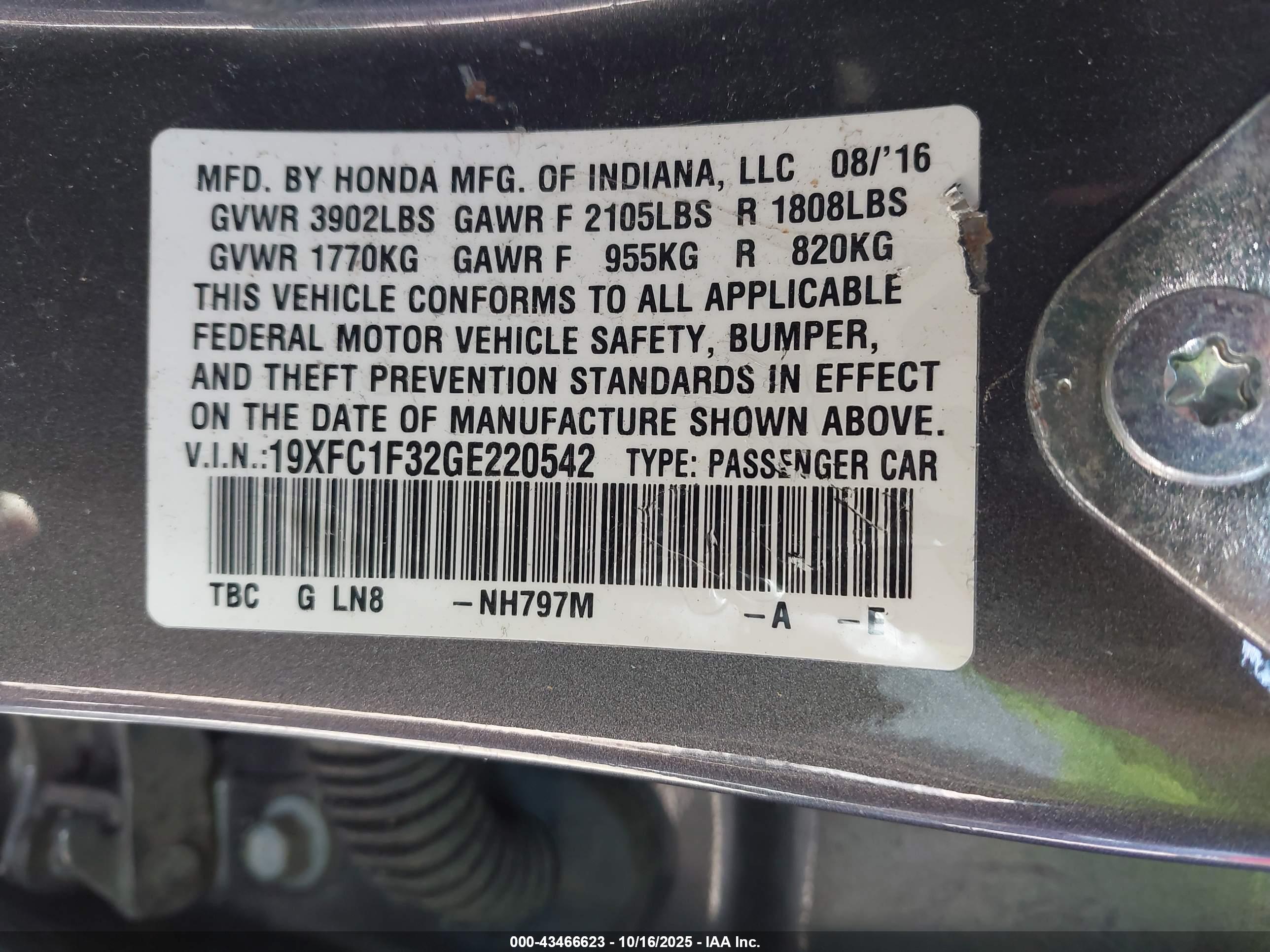 HONDA CIVIC image 9