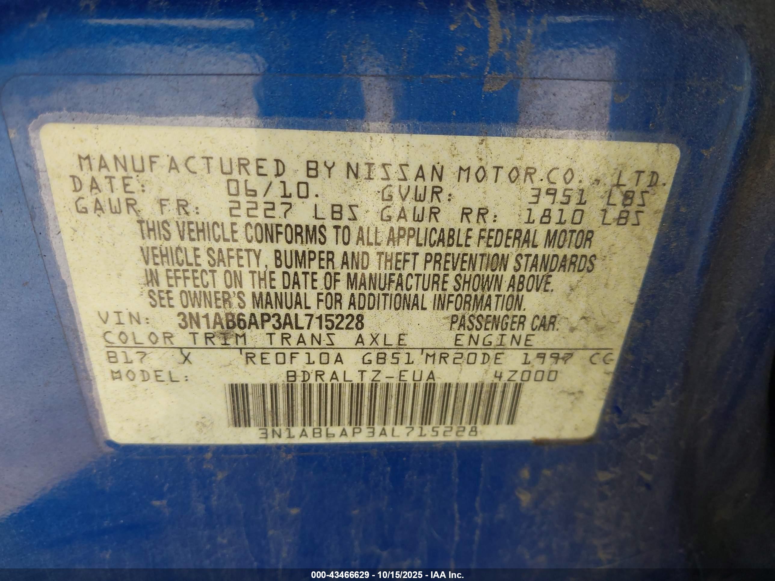 NISSAN SENTRA image 9