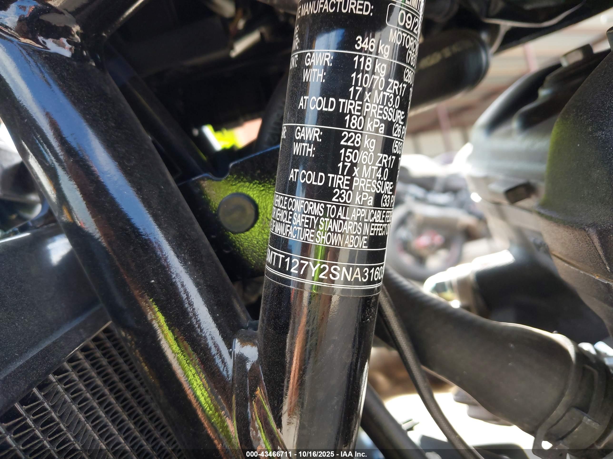 TRIUMPH MOTORCYCLE image 10