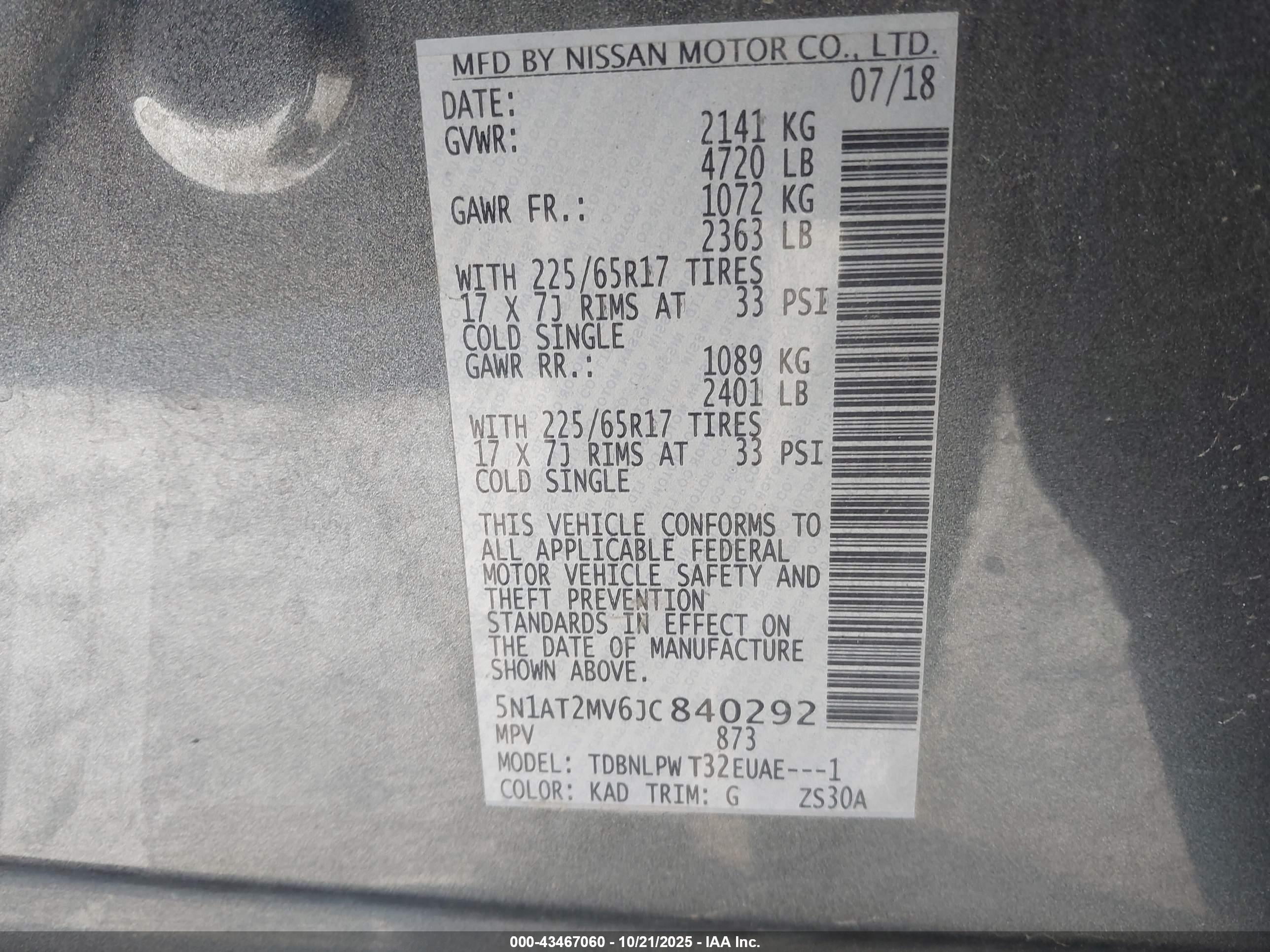NISSAN ROGUE image 9