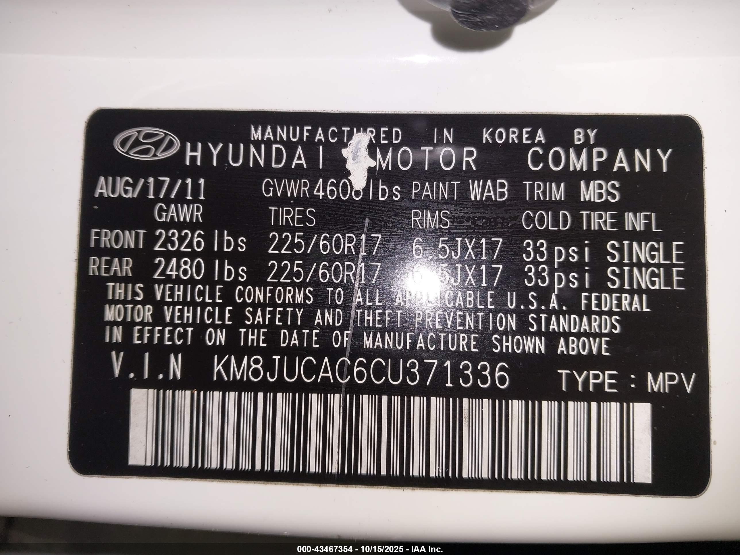 HYUNDAI TUCSON image 9