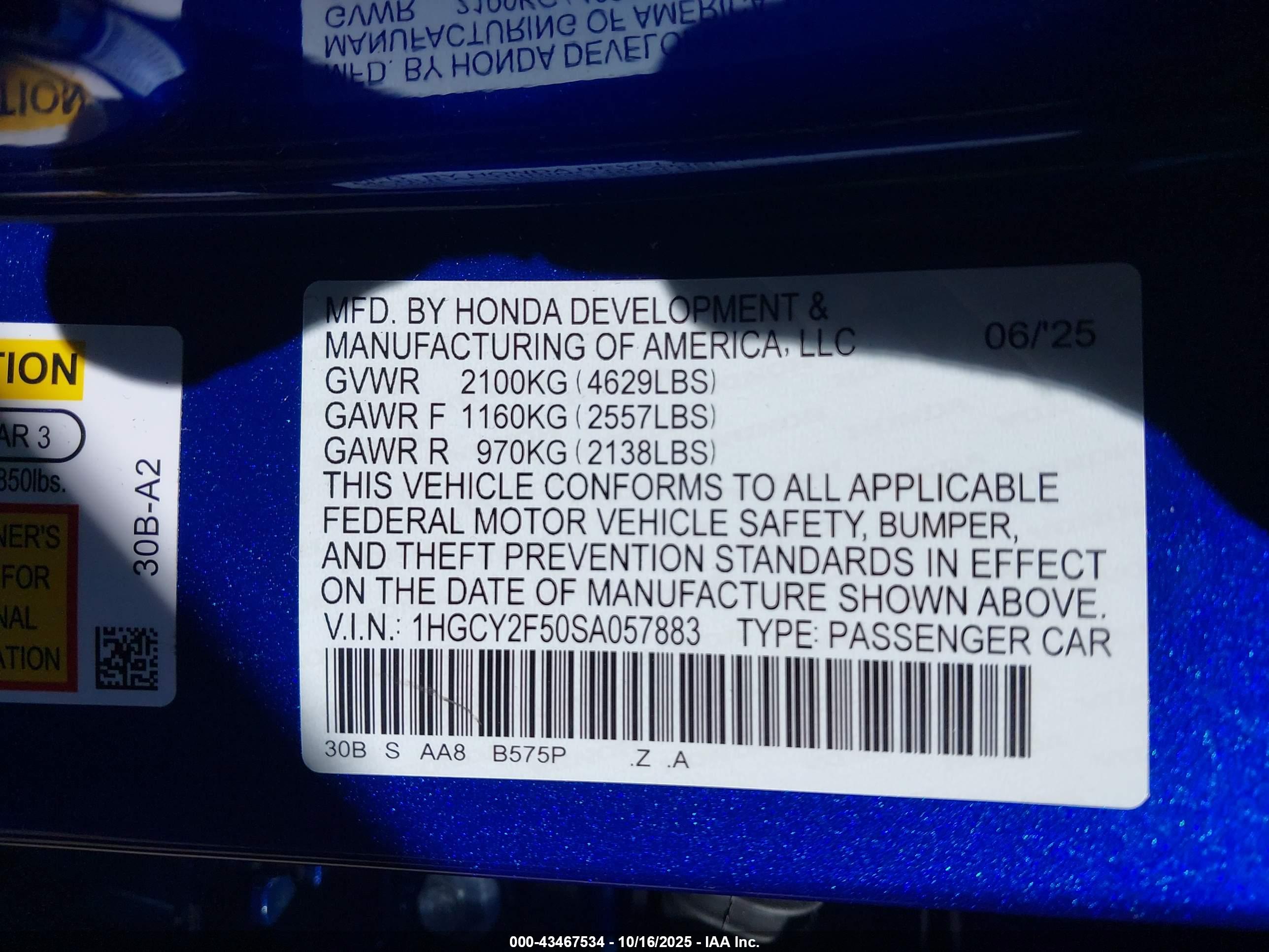 HONDA ACCORD image 9