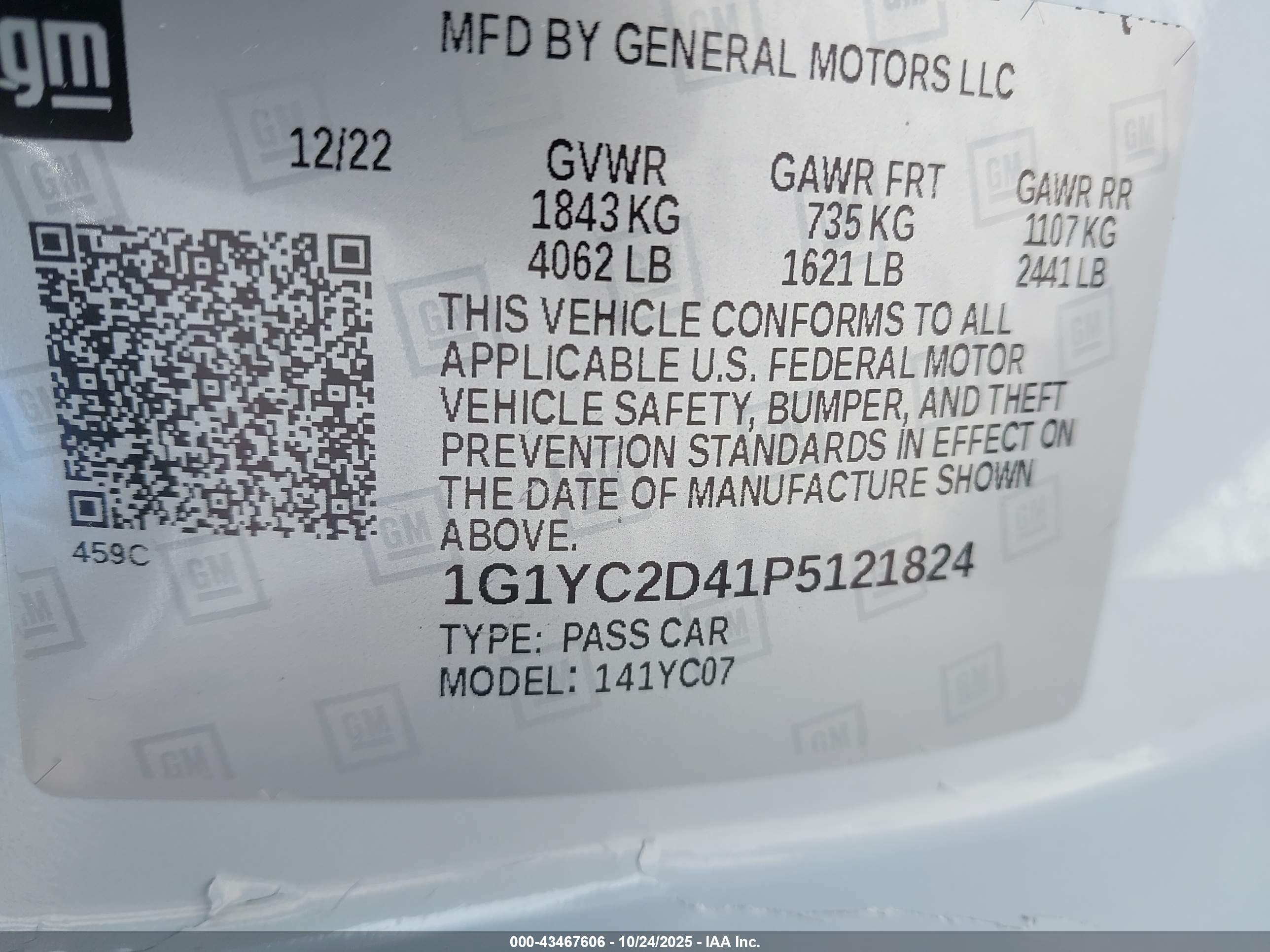 CHEVROLET CORVETTE image 9