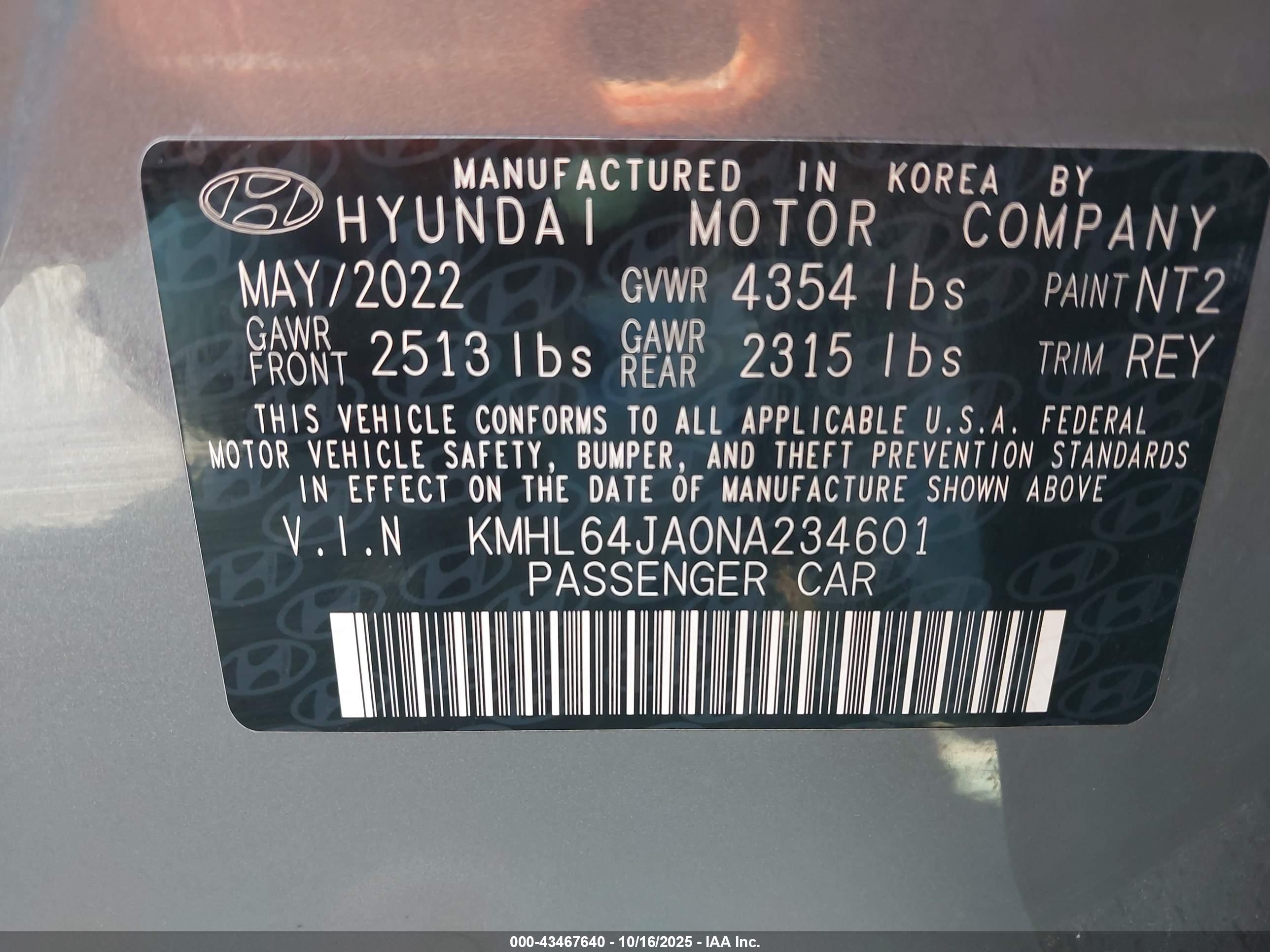 HYUNDAI SONATA image 9