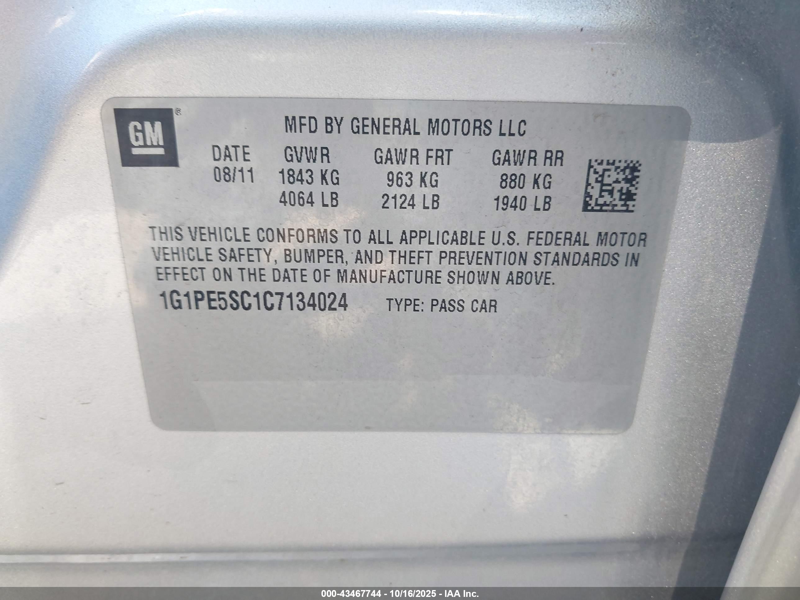 CHEVROLET CRUZE image 9