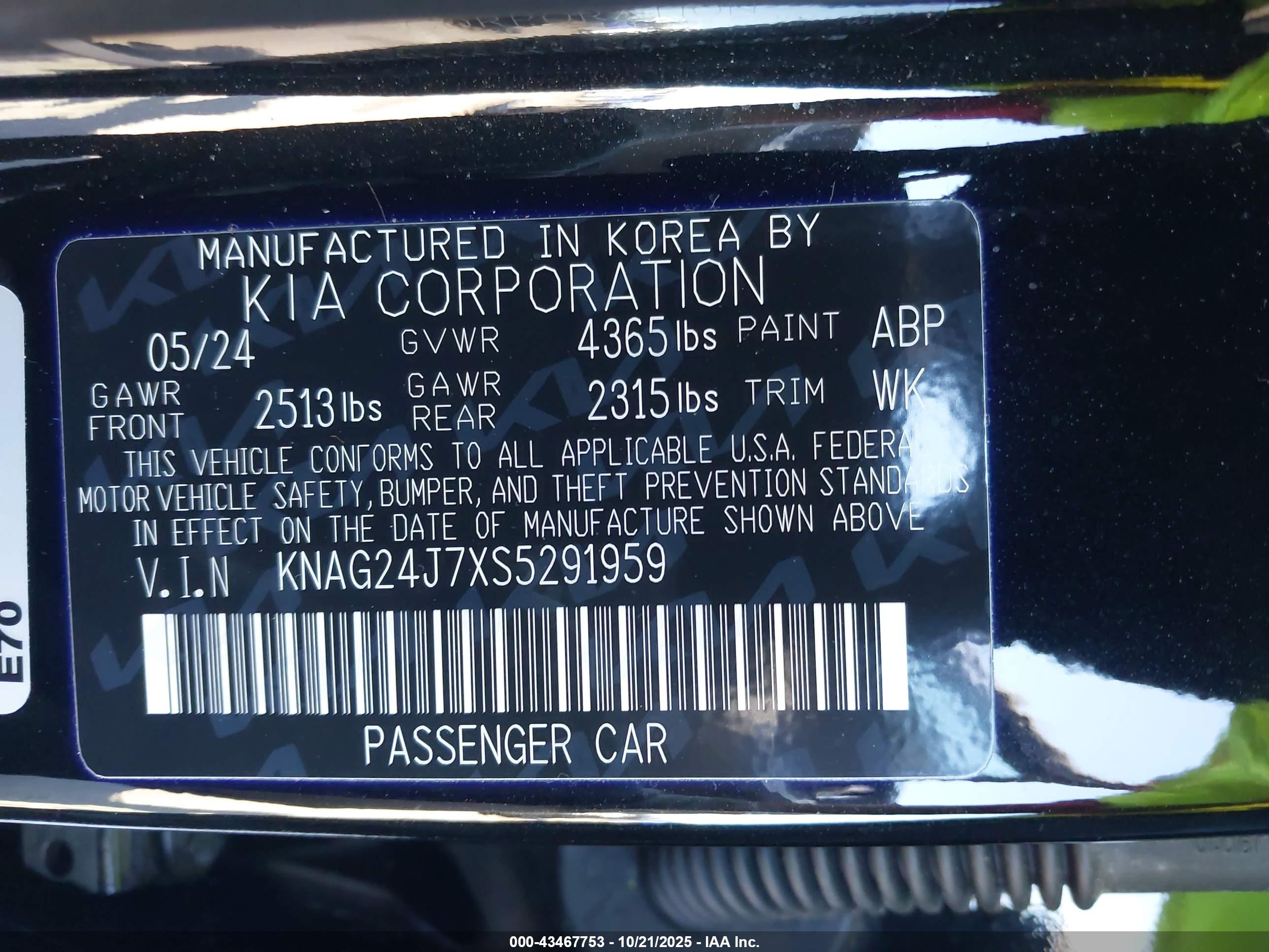 KIA K5 image 9