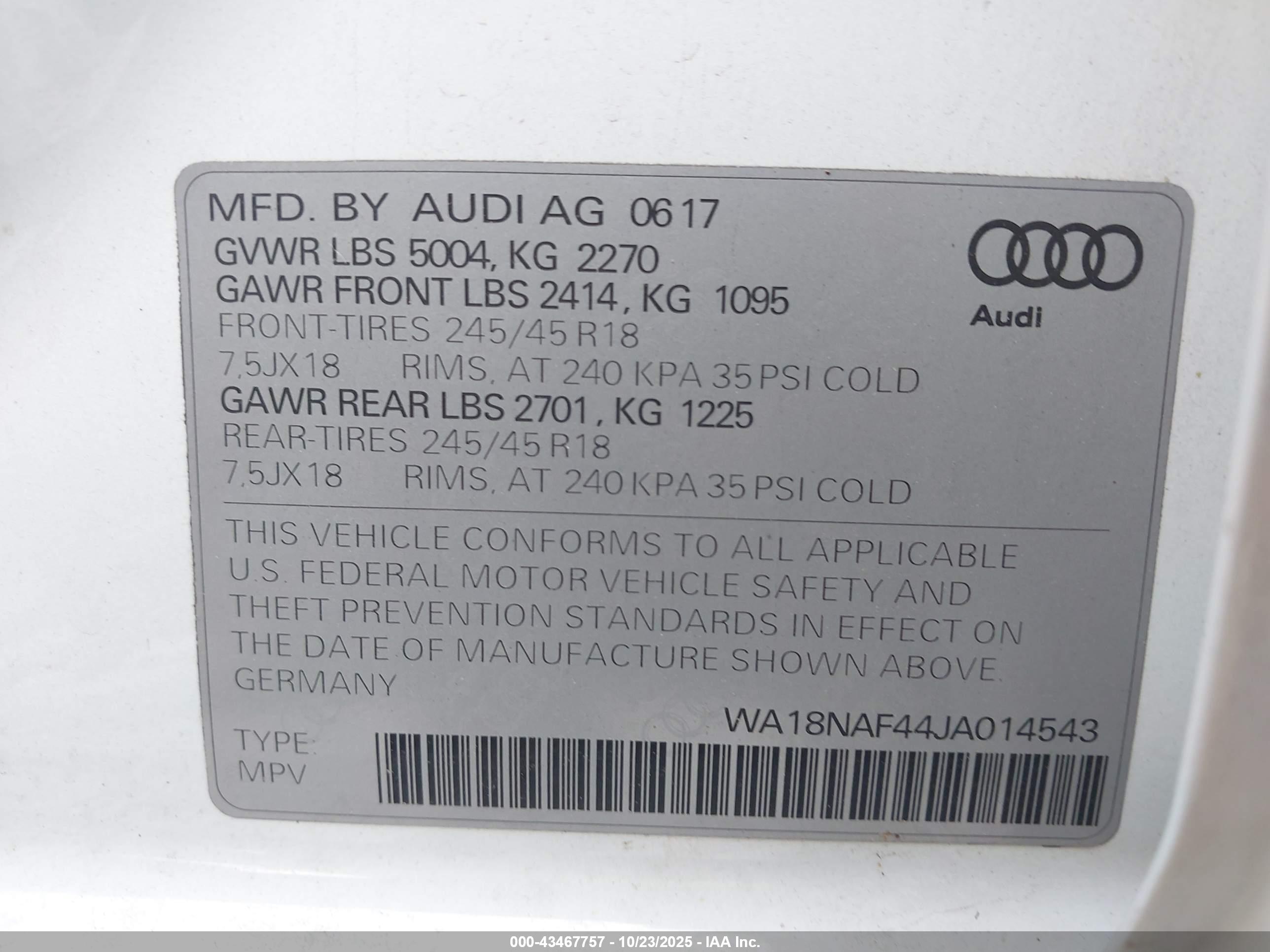 AUDI A4 image 9