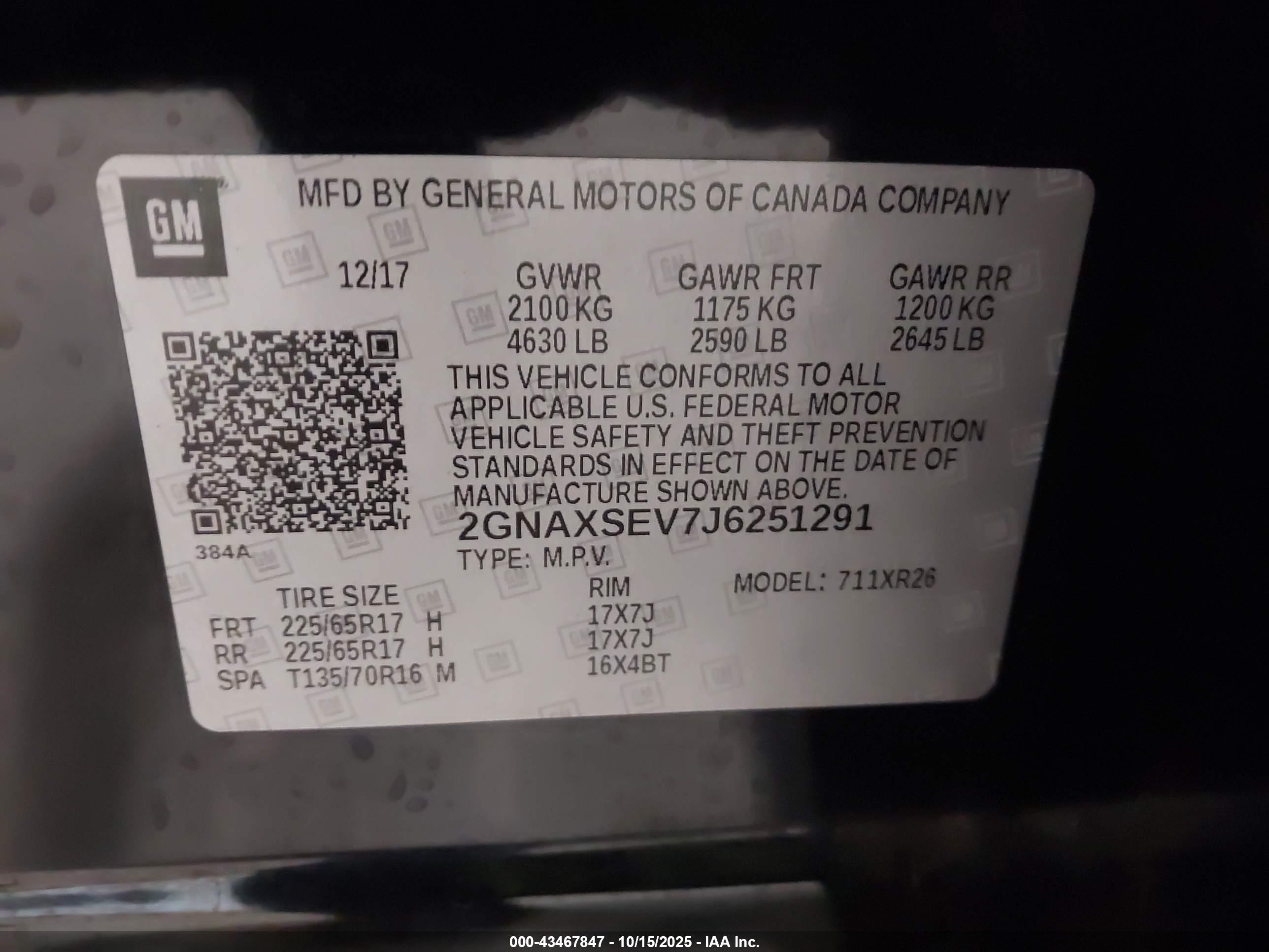 CHEVROLET EQUINOX image 9