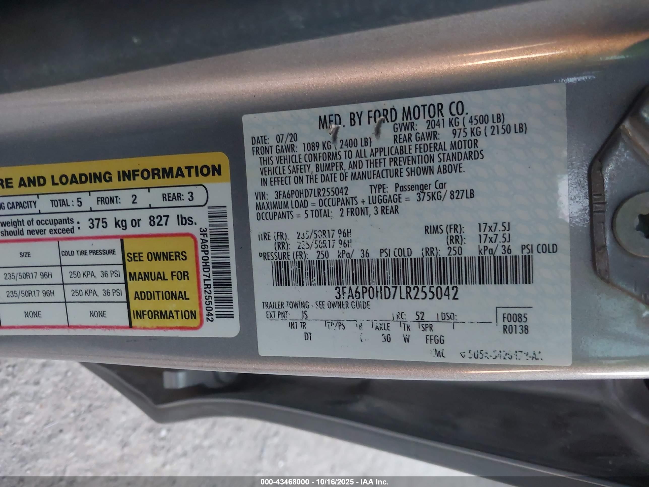 FORD FUSION image 9