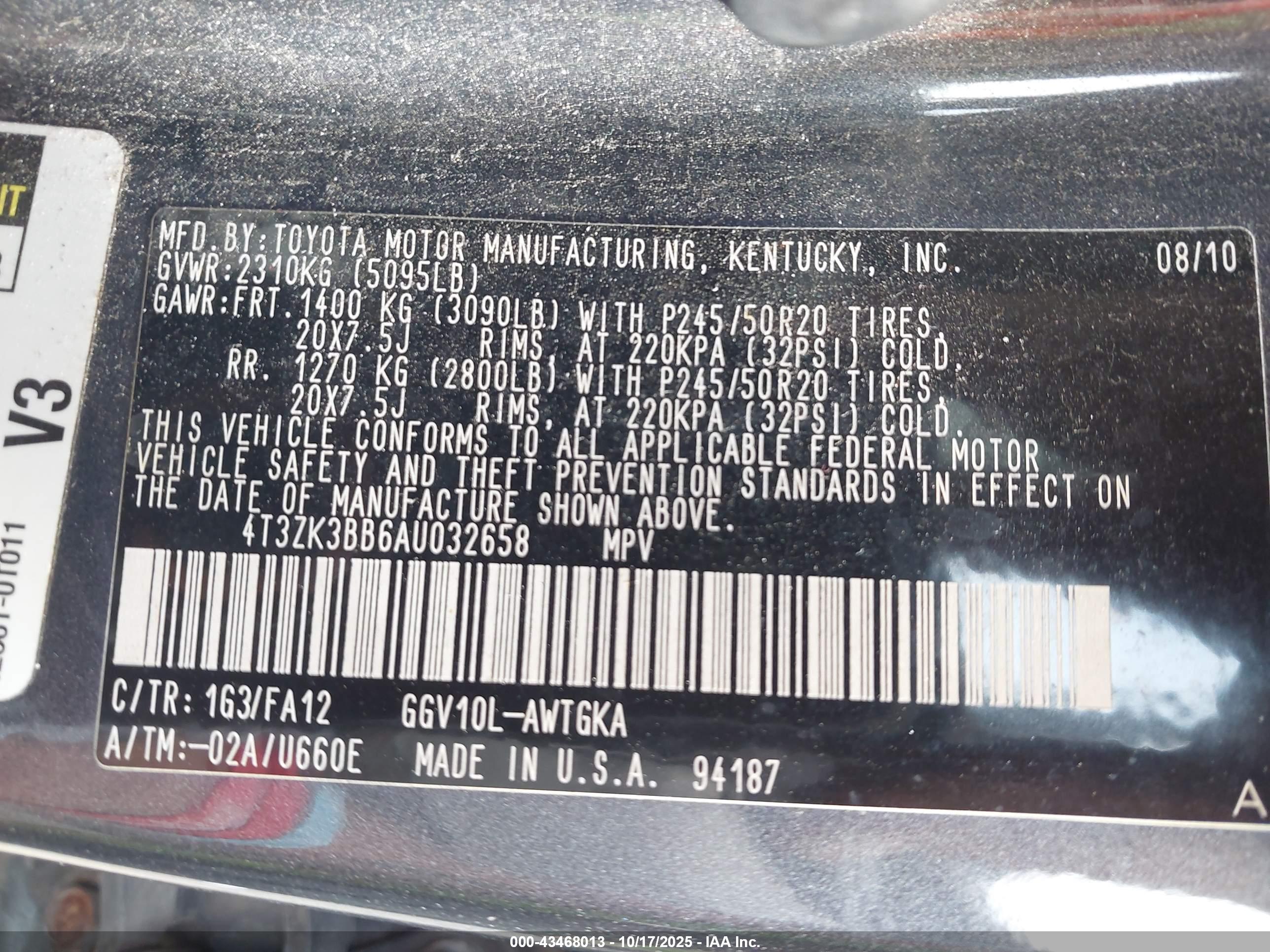 TOYOTA VENZA image 9