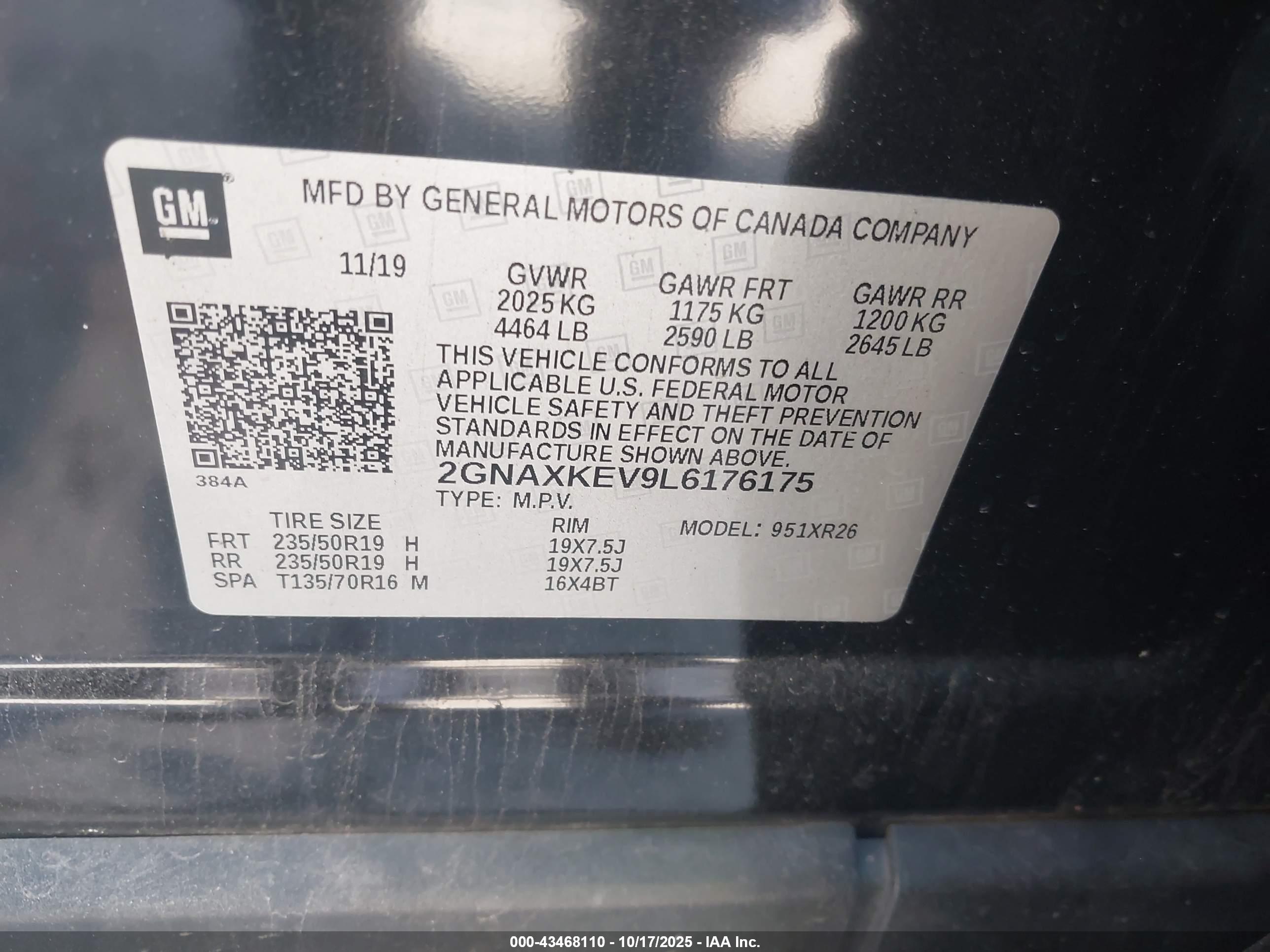 CHEVROLET EQUINOX image 9