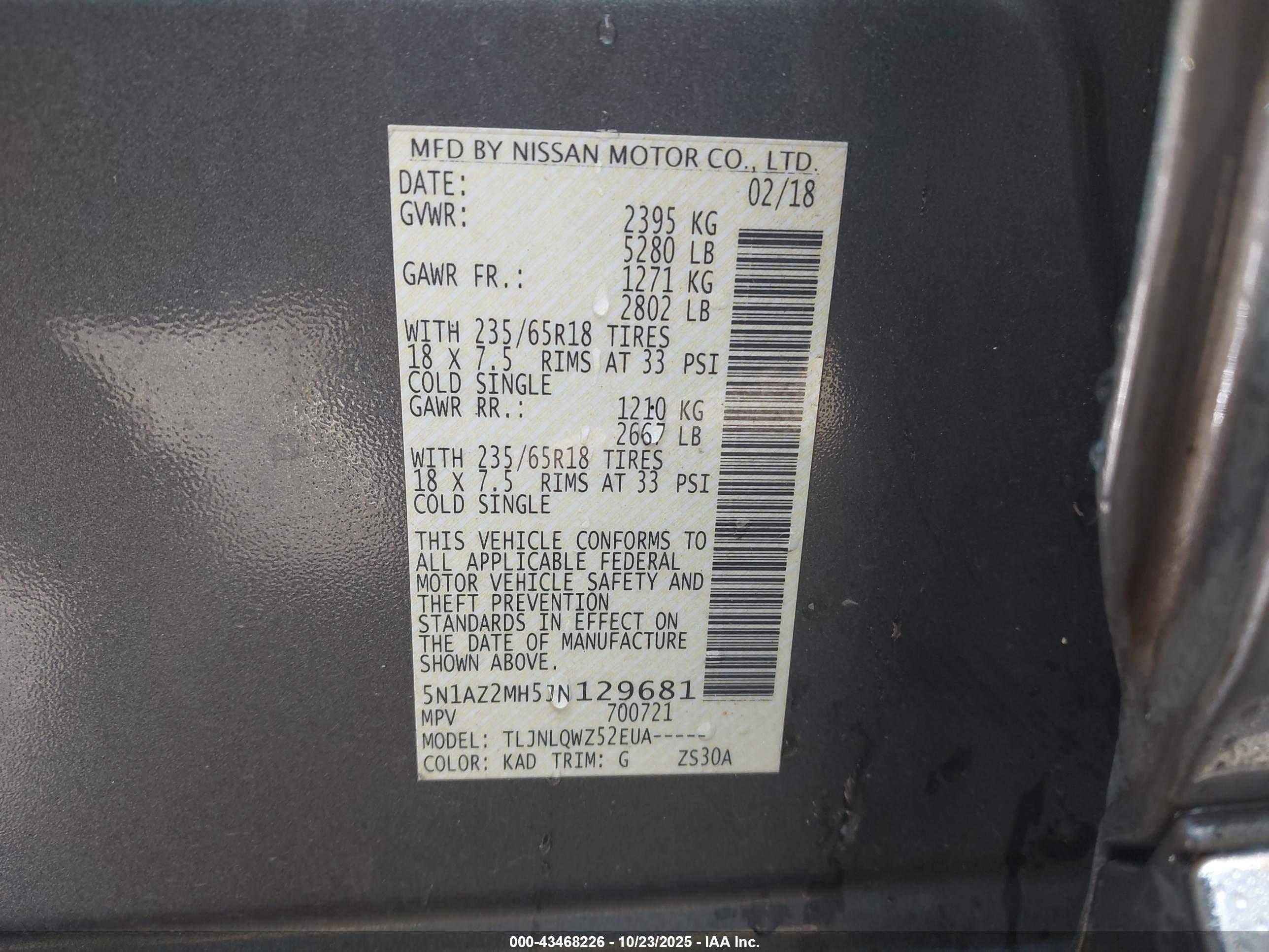 NISSAN MURANO image 9