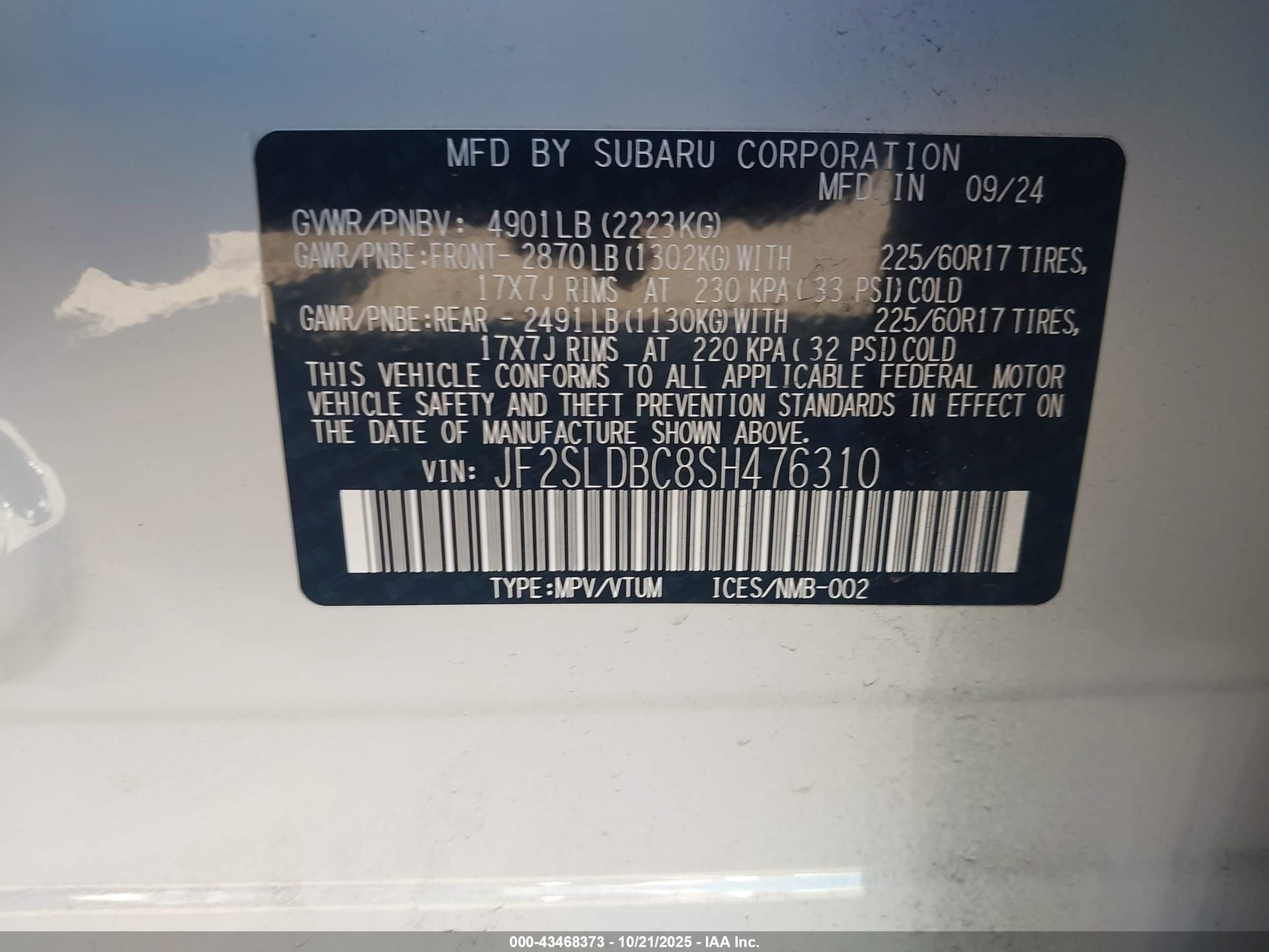 SUBARU FORESTER image 9