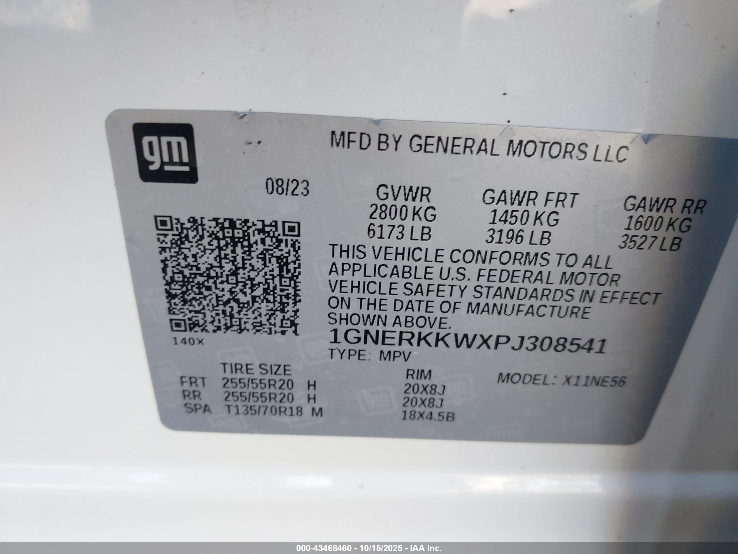 CHEVROLET TRAVERSE image 9